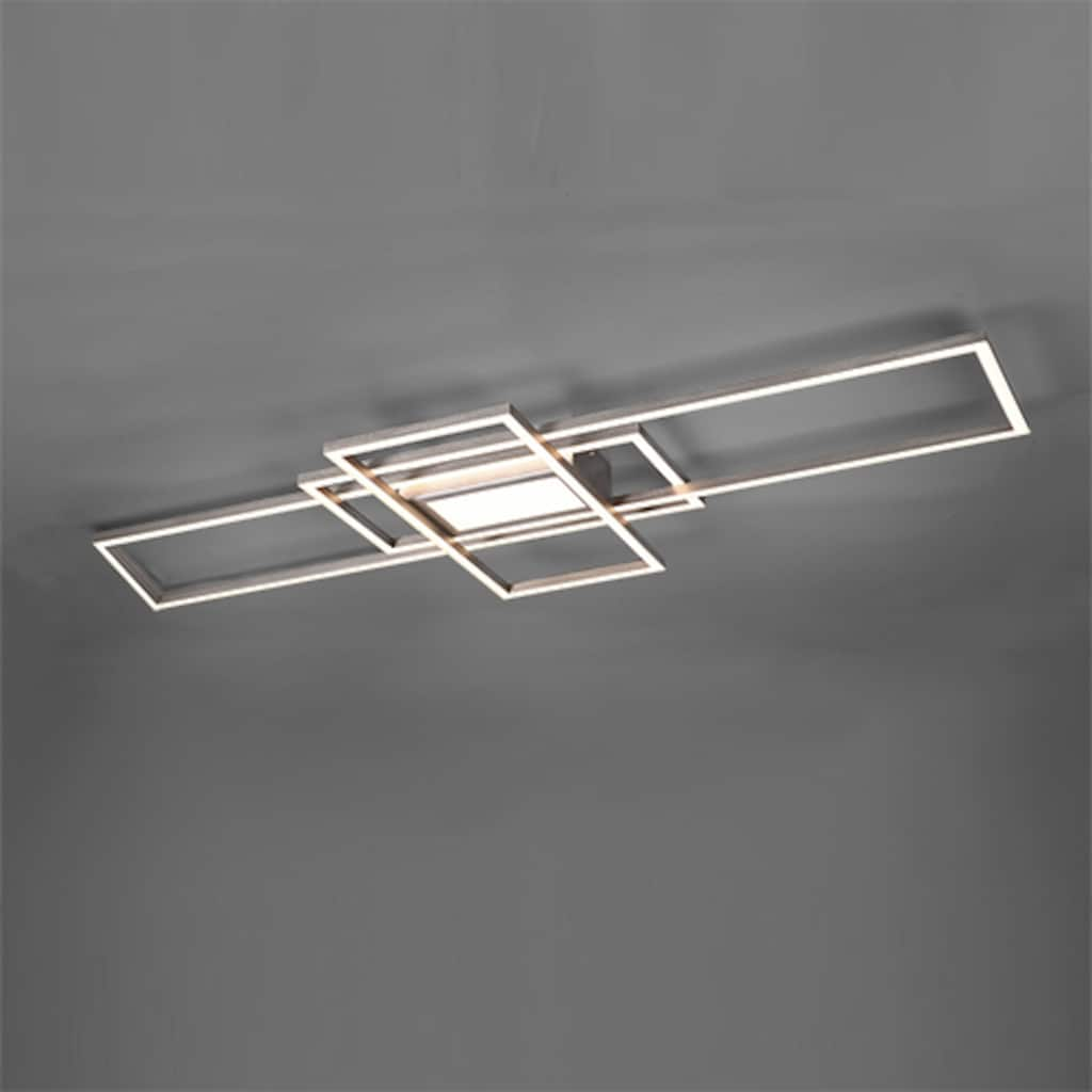 TRIO Leuchten LED Deckenleuchte »MILA«, Deckenlampe inkl. Fernbedienung, dimmbar, 3000 - 6500K, 105xx42x6,5 cm