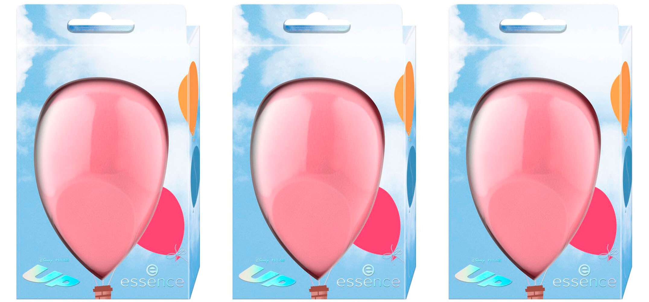 Make-up Schwamm »Disney Pixar Up jumbo make-up sponge«, (Set, 3 tlg.)