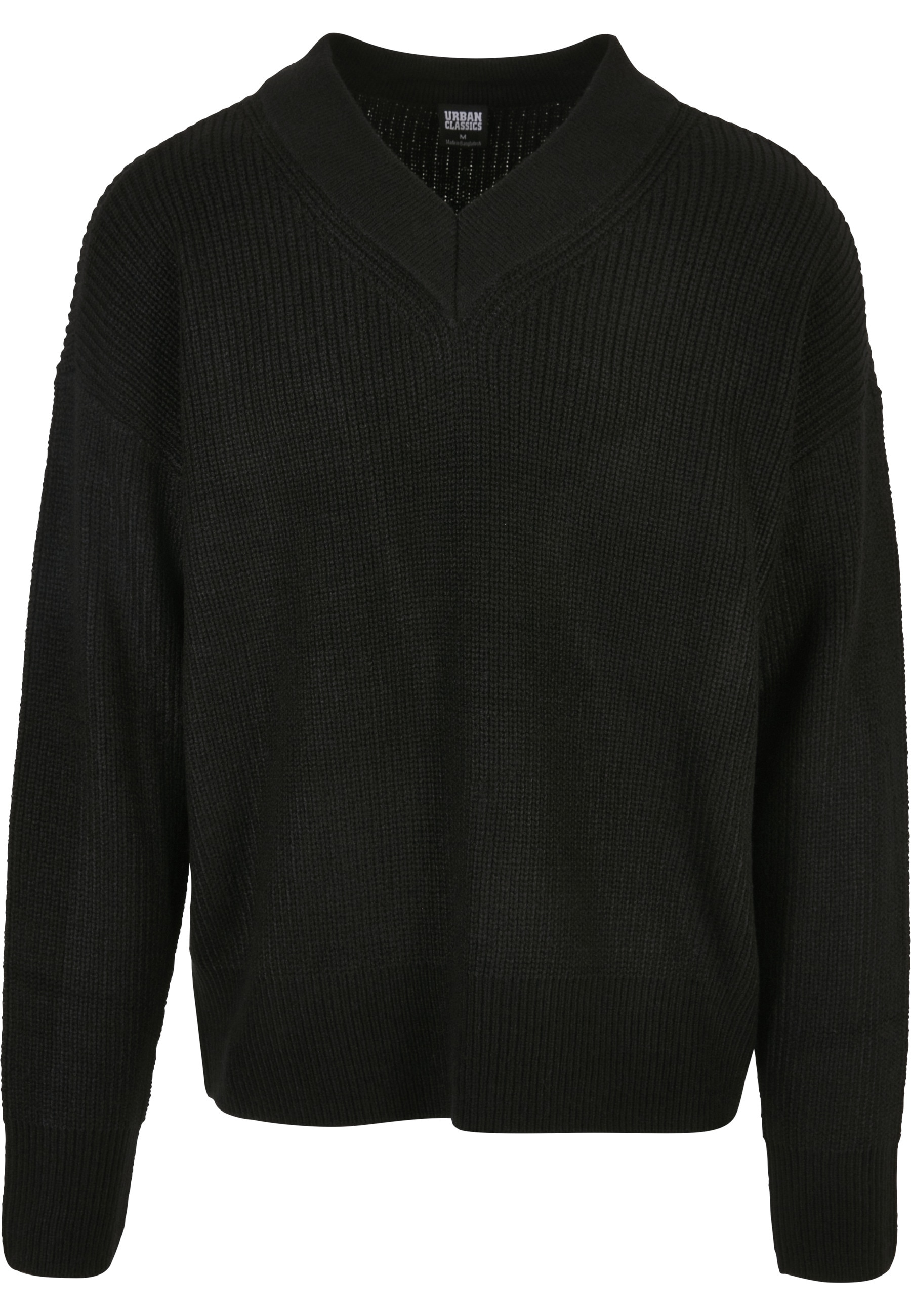 URBAN CLASSICS Strickpullover "Urban Classics Herren V-Neck Cardigan" 1