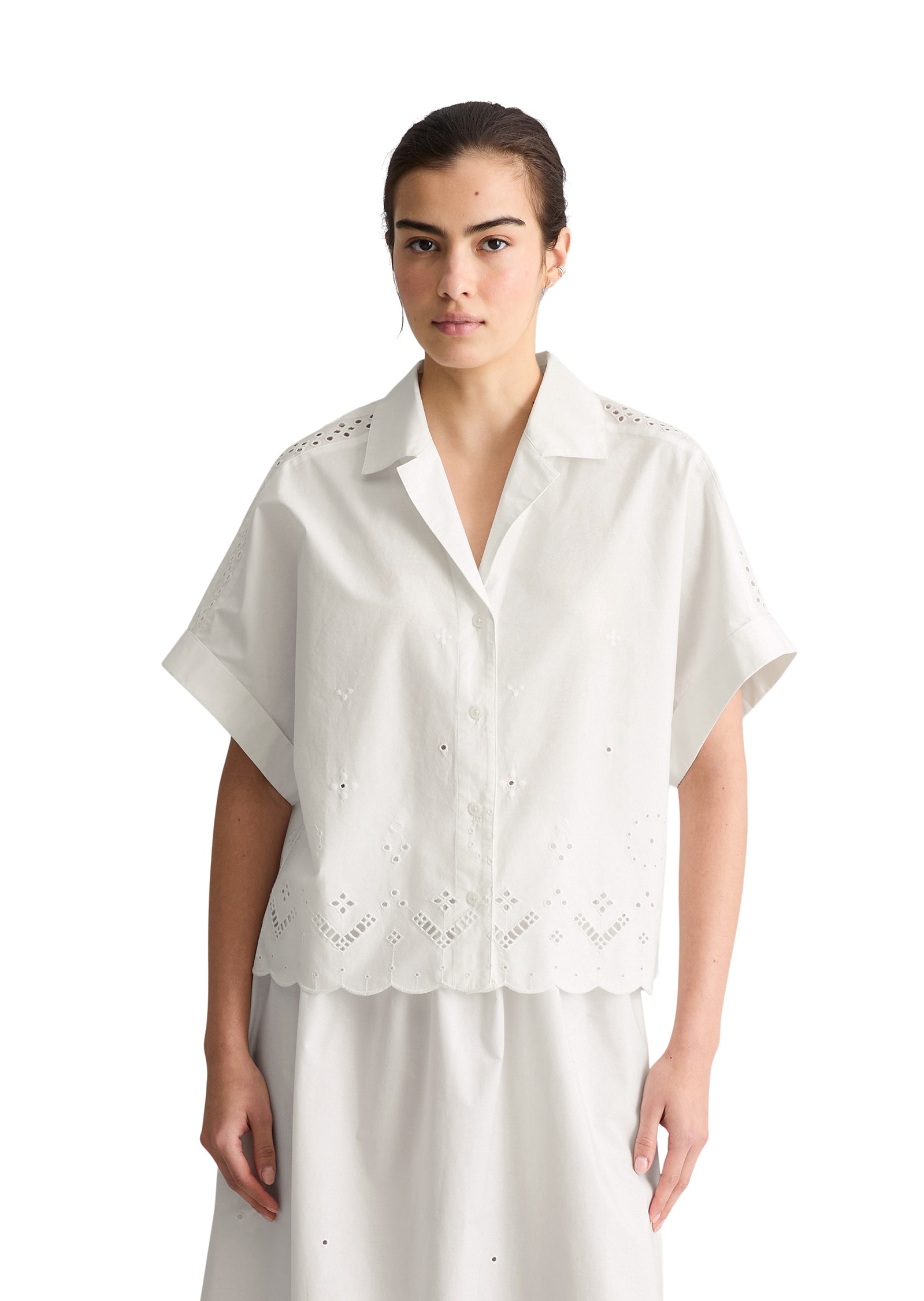 Marc OPolo DENIM "mit Broderie Anglaise"