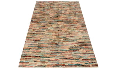 Wollteppich »Streifen Multicolore 180 x 120 cm«, rechteckig