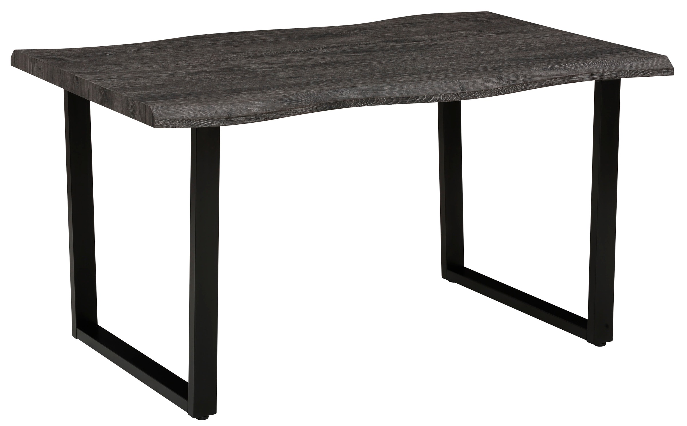 Thumbnail - HELA Esstisch "GISELLE Baumkantentisch, Küchentisch, TOPSELLER OTTOs Choice" Kufengestell Metall, Industrial Design, 140...