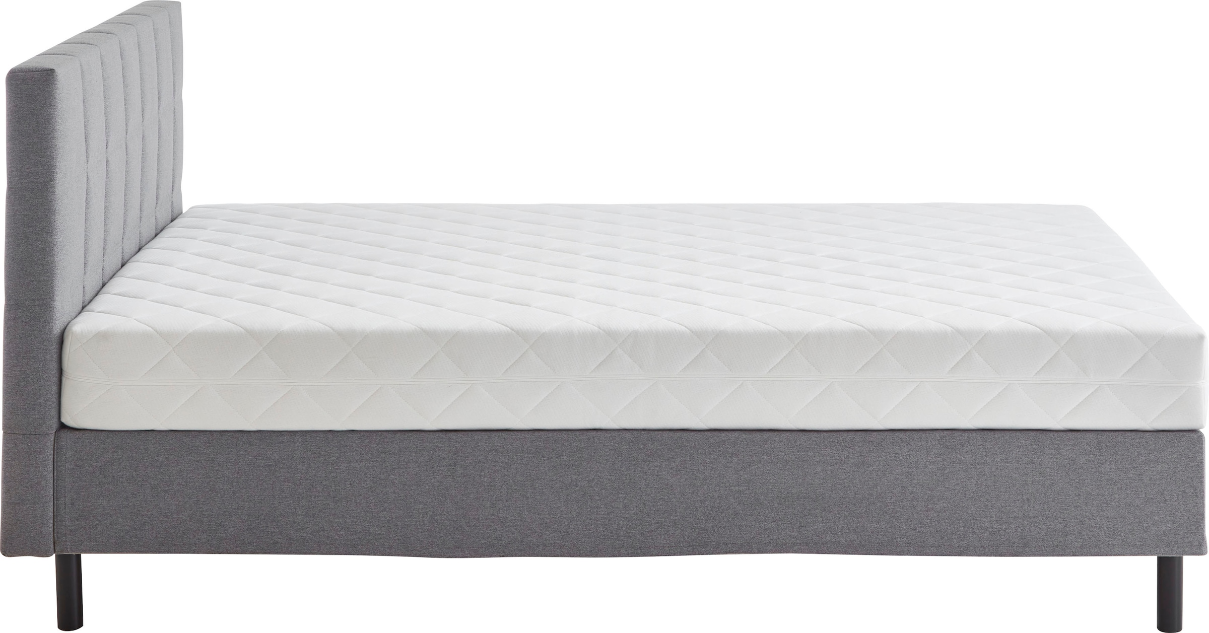 ATLANTIC home collection Boxbett Nikola, Massivholzfüße, mit und ohne Matratze lieferbar