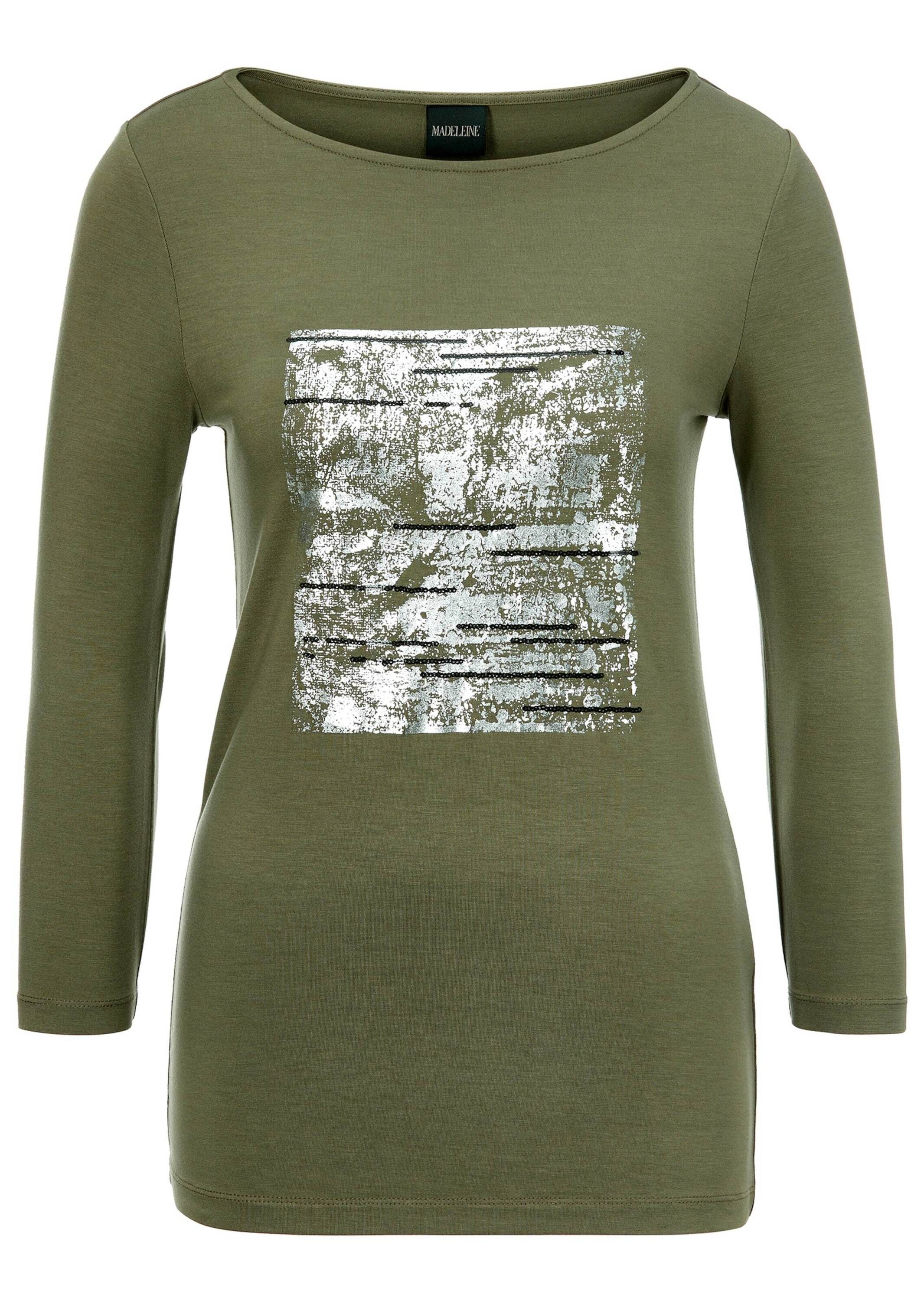 MADELEINE 3/4-Arm-Shirt "Shirt Bedrucktes Jersey-Shirt mit 3/4-Ärmeln" günstig online kaufen
