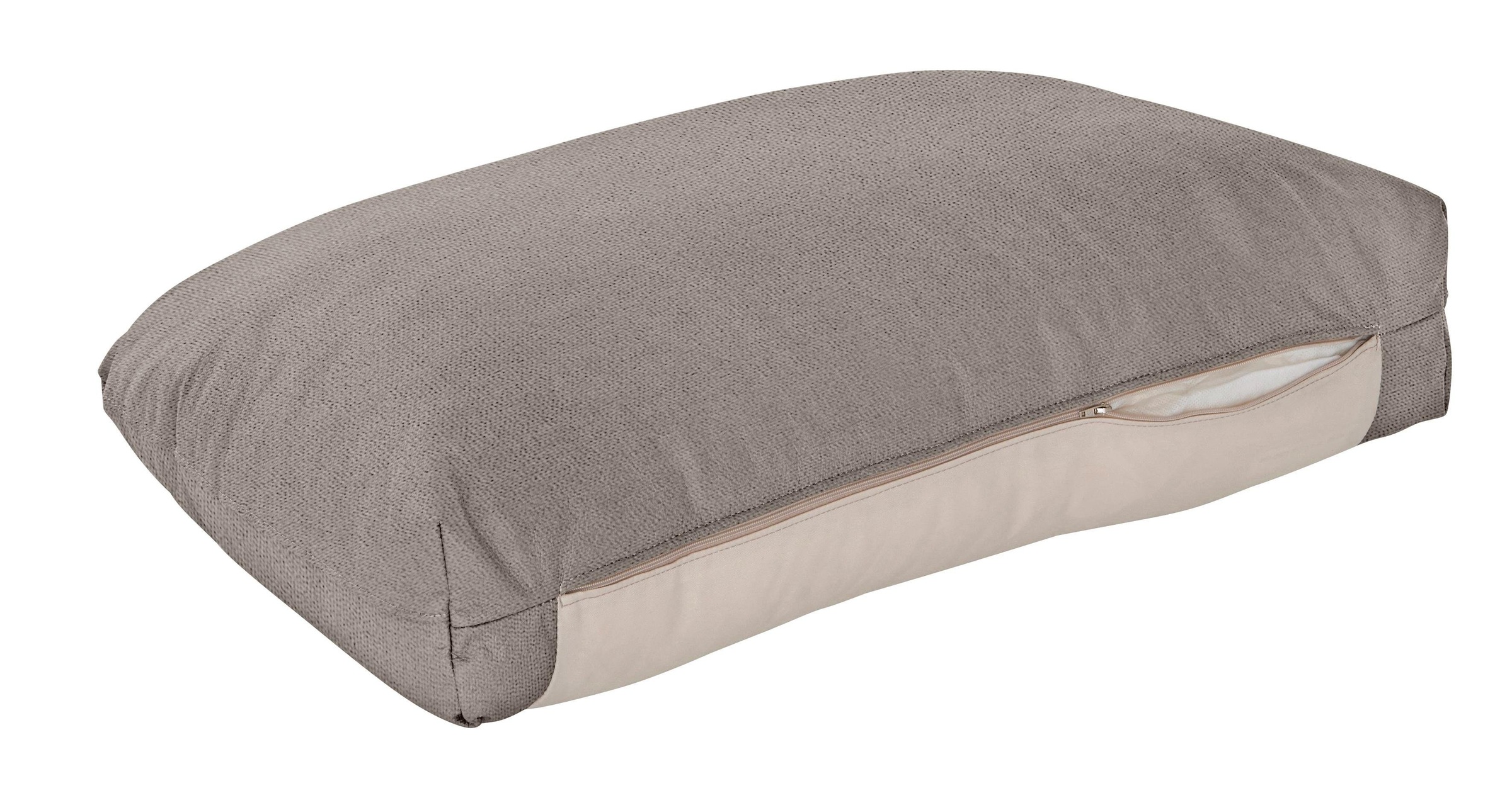 W.SCHILLIG Chaiselongue »softy«, mit dekorativer Heftung im Sitz, Füße schwarz pulverbeschichtet