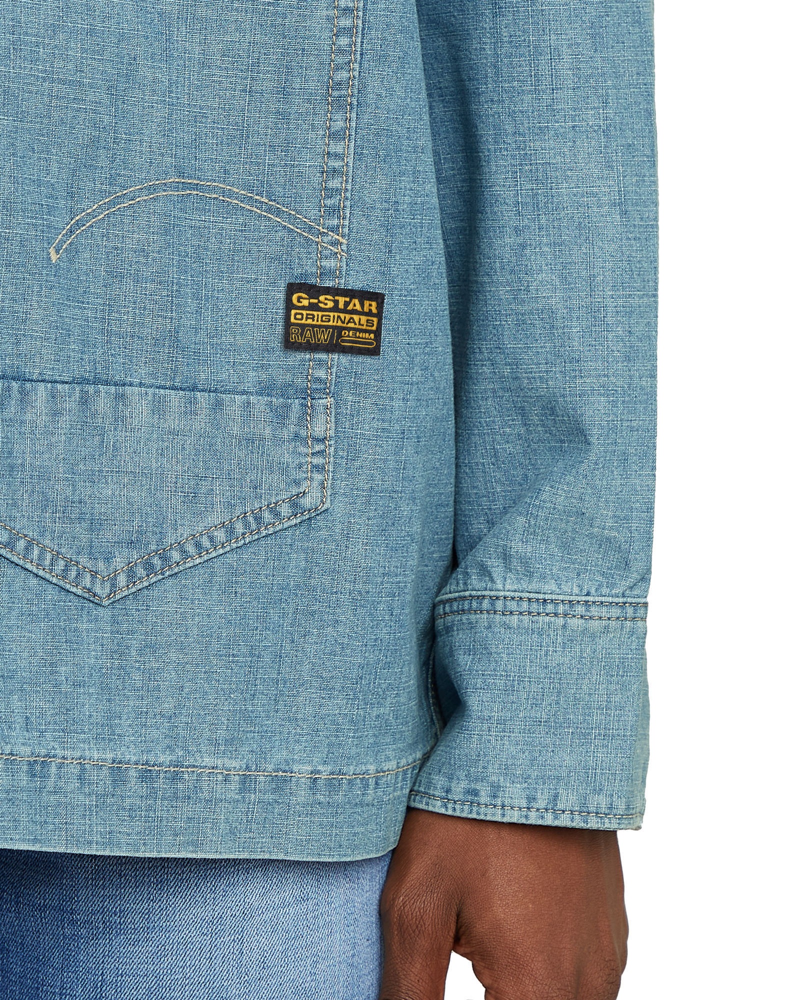 G-STAR Langarmshirt »Long Pocket Boxy Fit«