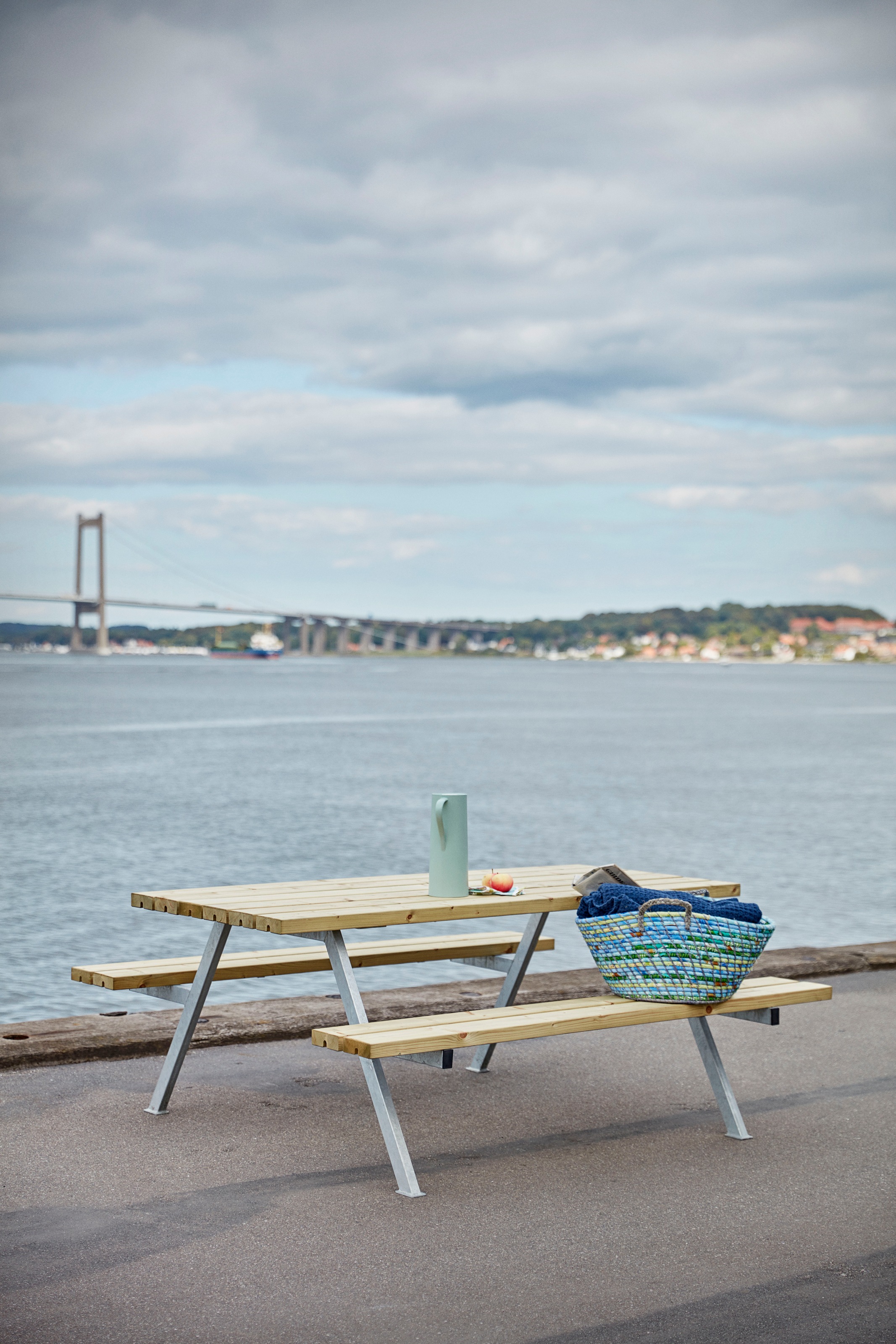 PLUS Garten-Essgruppe »Alpha Kombimöbel mit 2 Rückenlehnen« 1 Stk. tlg. 118x185x76/45 cm