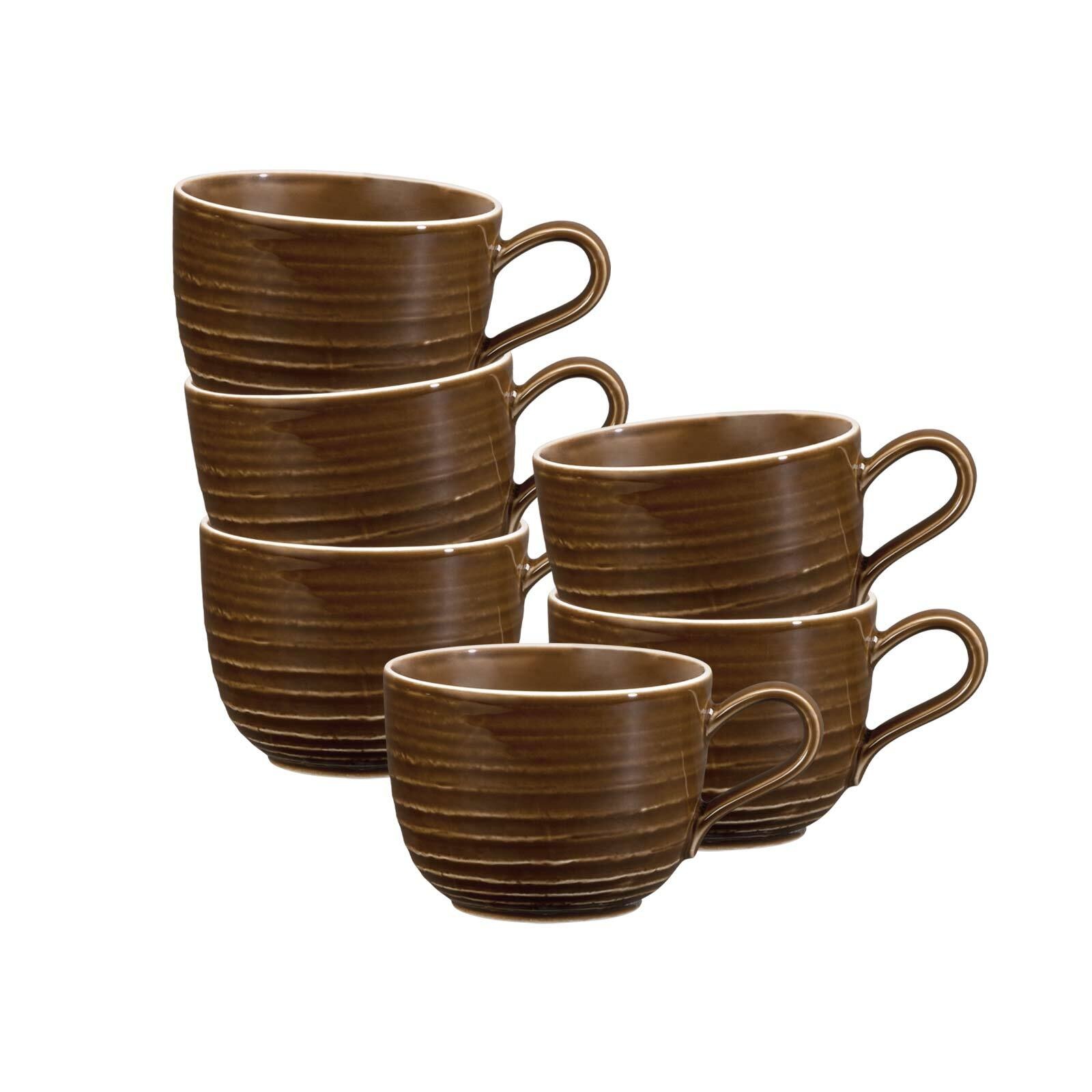 Seltmann Weiden Tasse "Kaffeetassen Terra 260 ml 6er Set" günstig online kaufen