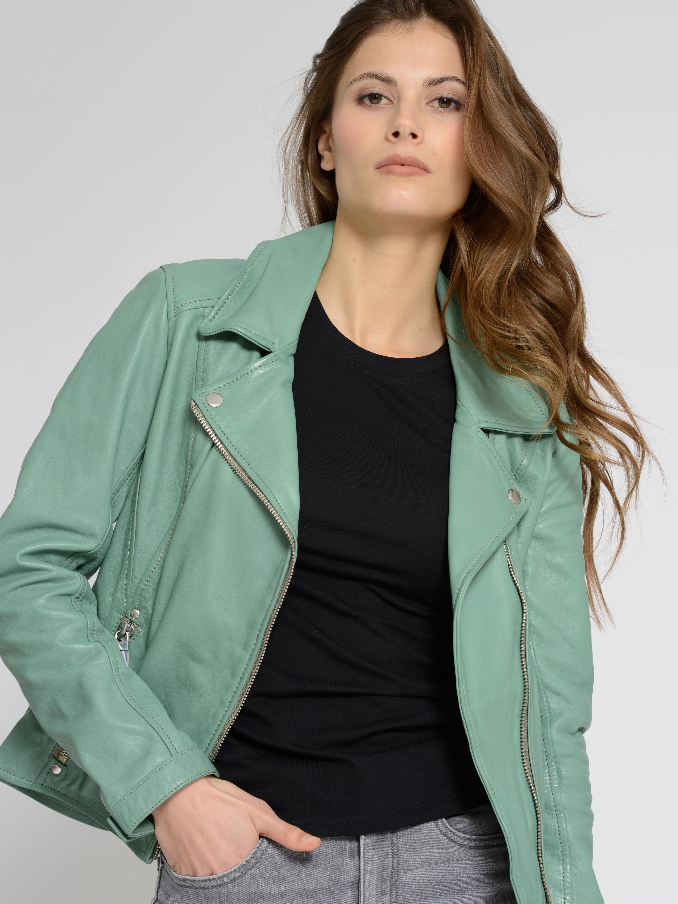 Maze Lederjacke »42021206«