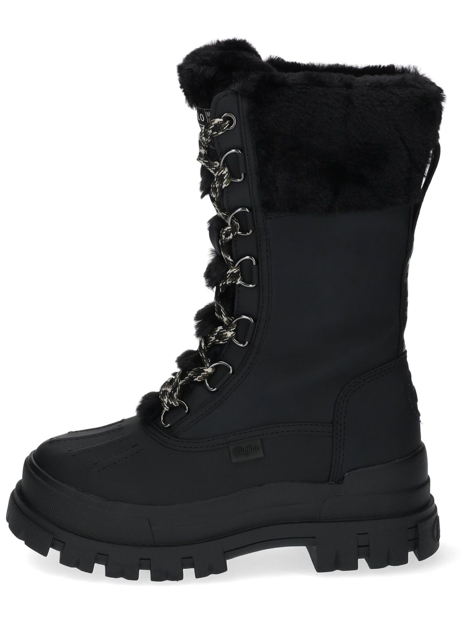 Buffalo Schnürstiefel "Buffalo Stiefel Lederimitat/Textil" günstig online kaufen