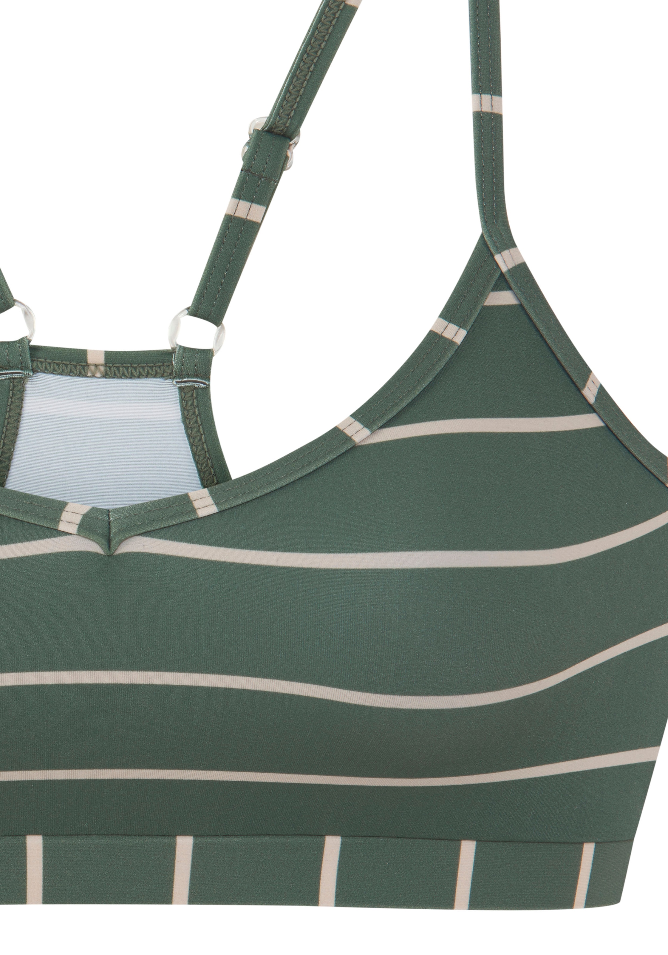 Bench. Bustier-Bikini-Top »Jules«, in Streifen-Optik