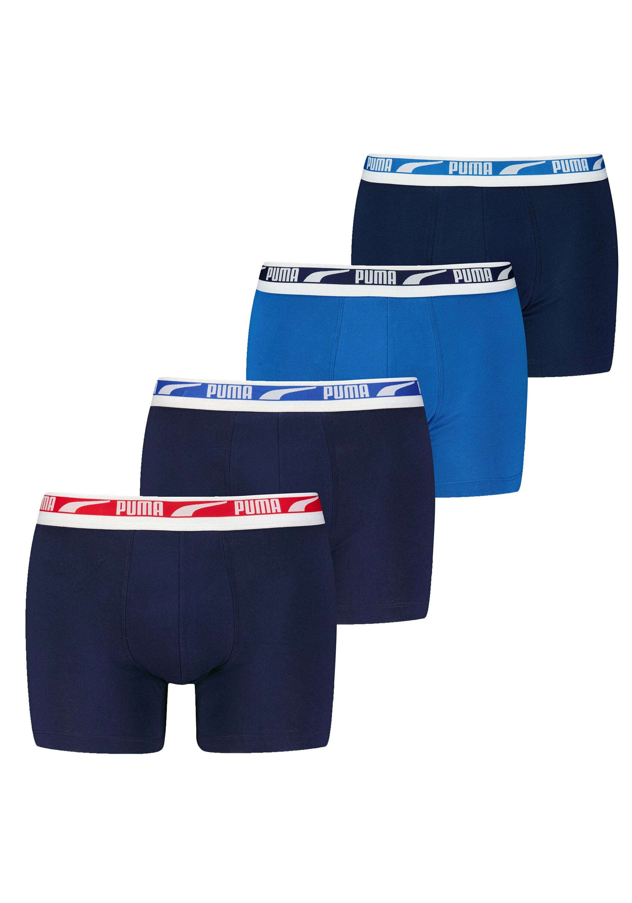 PUMA Boxershorts "Boxershort Everyday Multi Logo Boxer 4P 4er Pack" günstig online kaufen