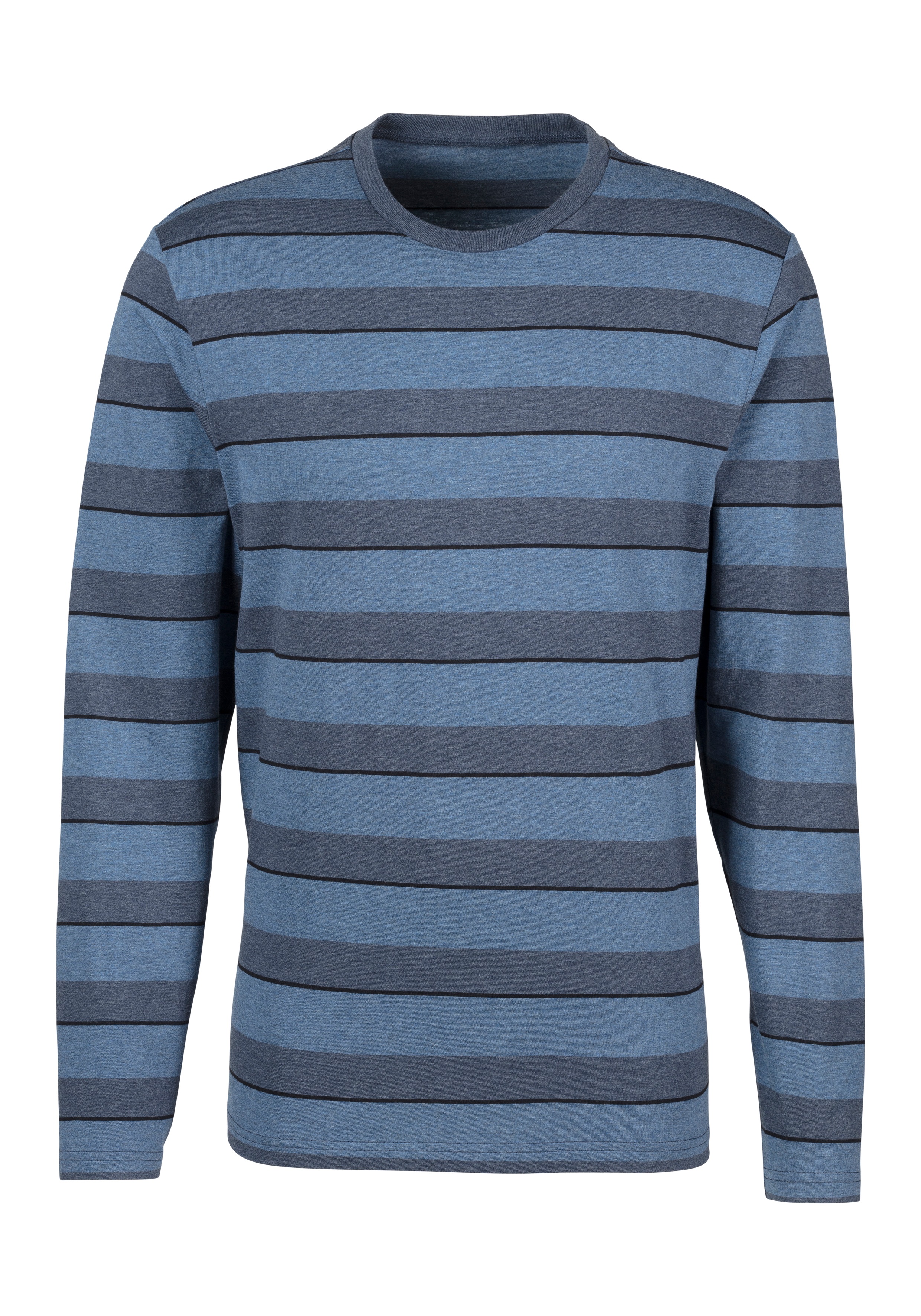 Thumbnail - H.I.S Pyjama 1 Stück, 2 Stk. tlg., Schlafanzug mit aufwendig gestreiftem Oberteil