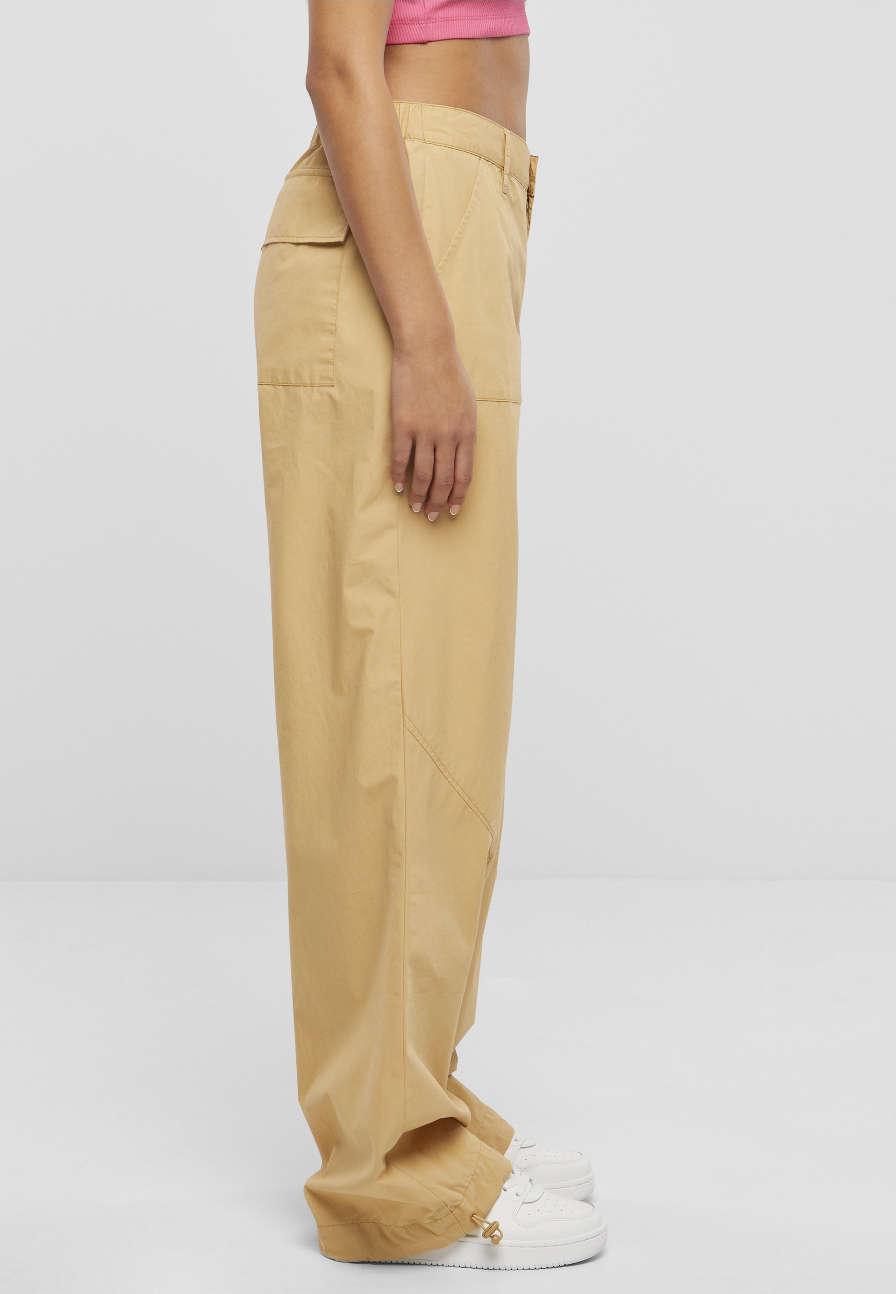 Karl Kani Cargohose »Karl Kani Damen Small Signature Washed Cargo Pants«