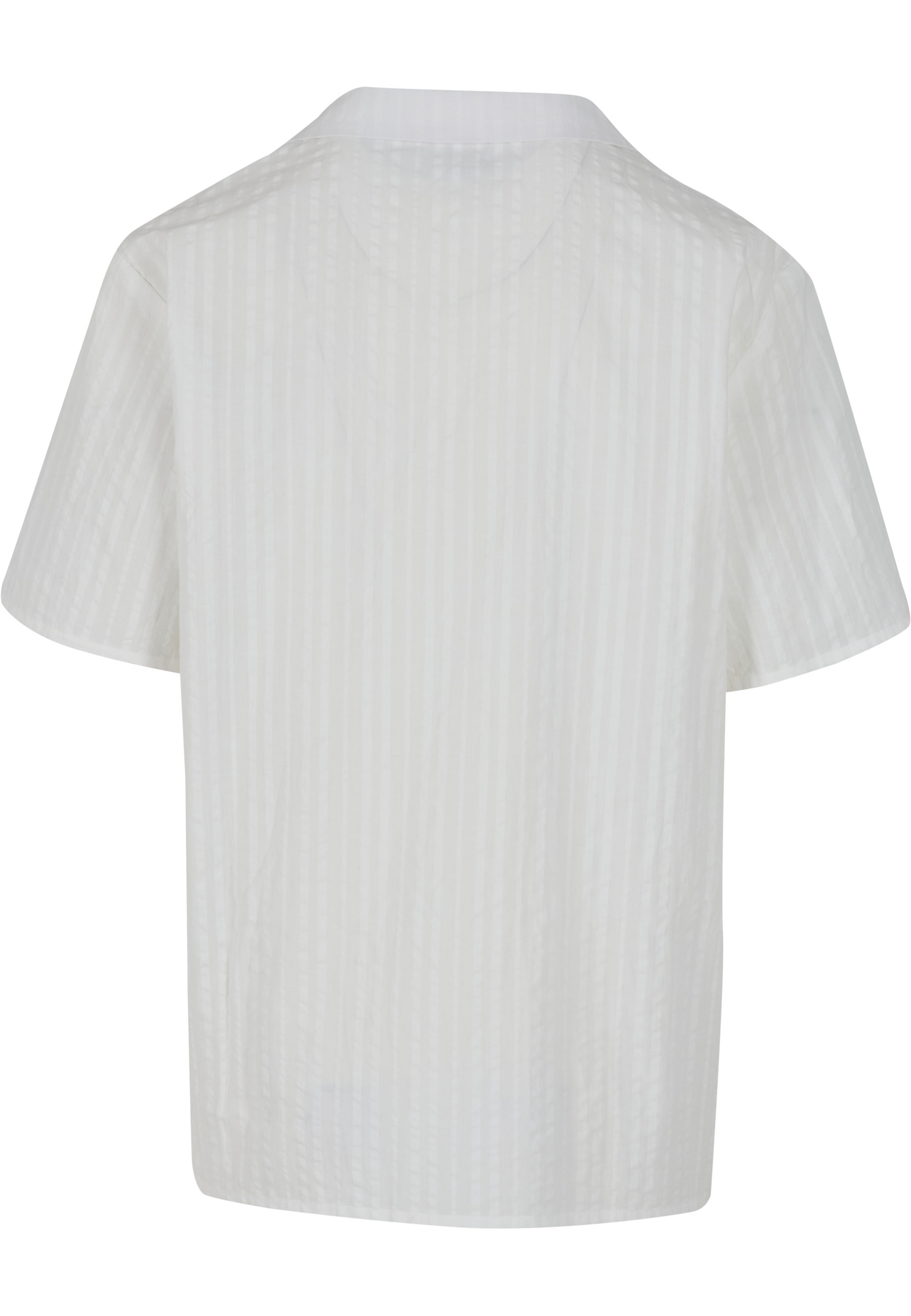 URBAN CLASSICS Langarmhemd »Urban Classics Seersucker Resort Shirt« 1