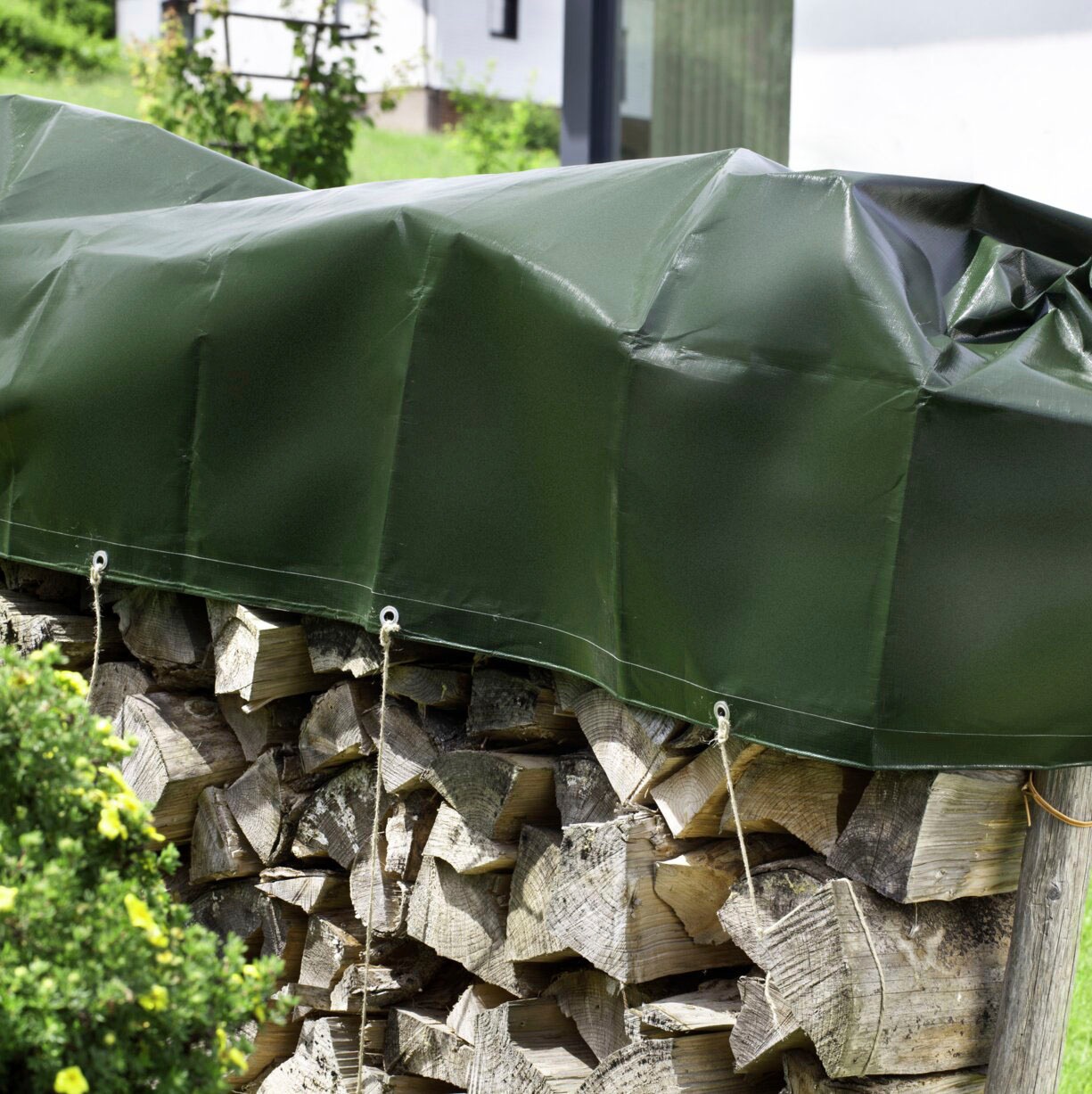 Windhager Schutzplane »LIGHT«, LxB: 6x4 m, Bändchen-HDPE-Gewebe,widerstandsfähig gegen Witterung