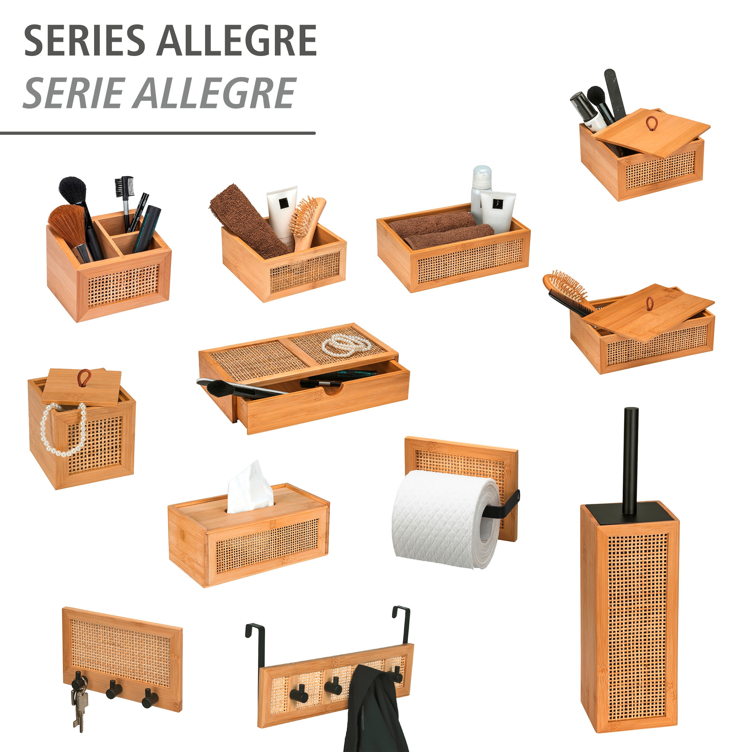 WENKO Hakenleiste »Allegre«, mit 3 Haken