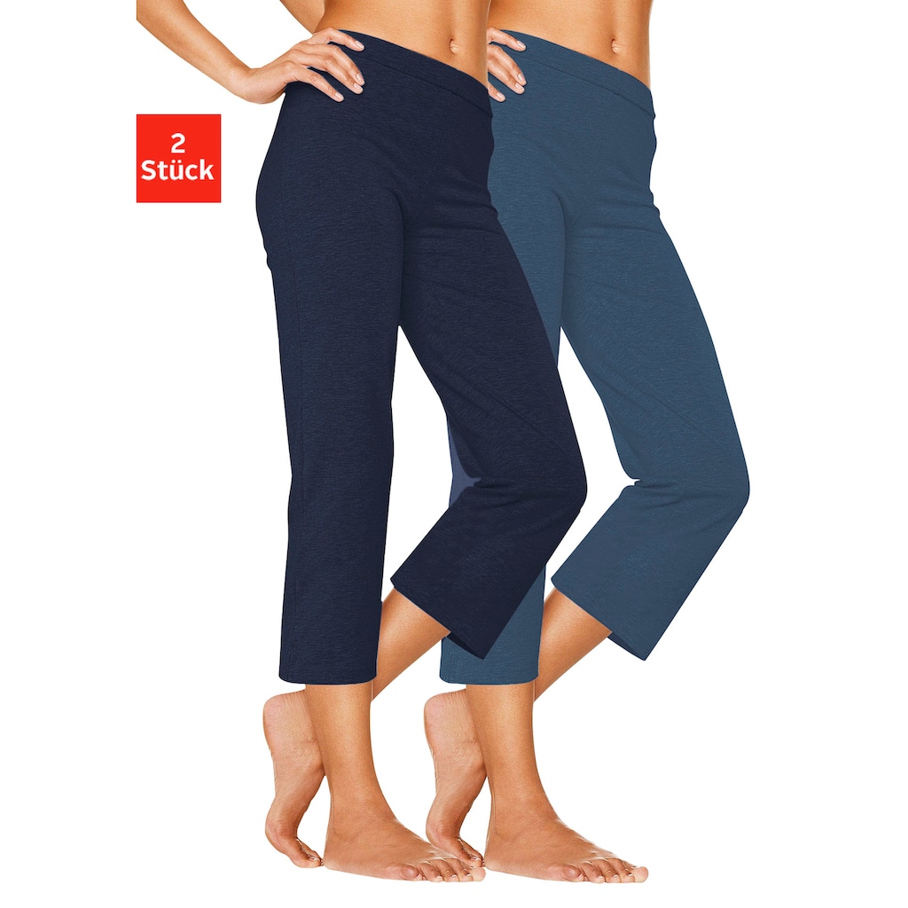 Vivance active Caprihose, (2er-Pack)