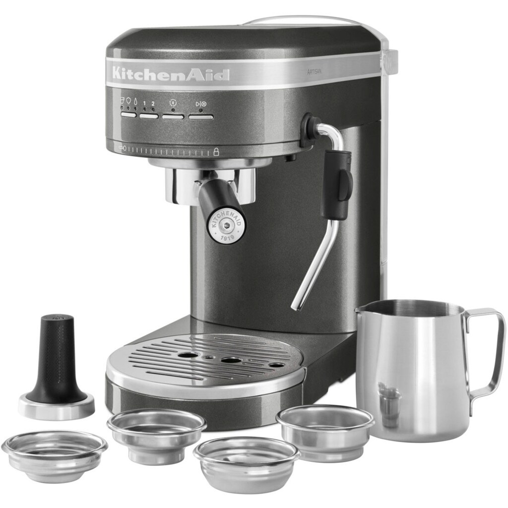 KitchenAid Siebträgermaschine »5KES6503EMS MEDALLION-SILBER«