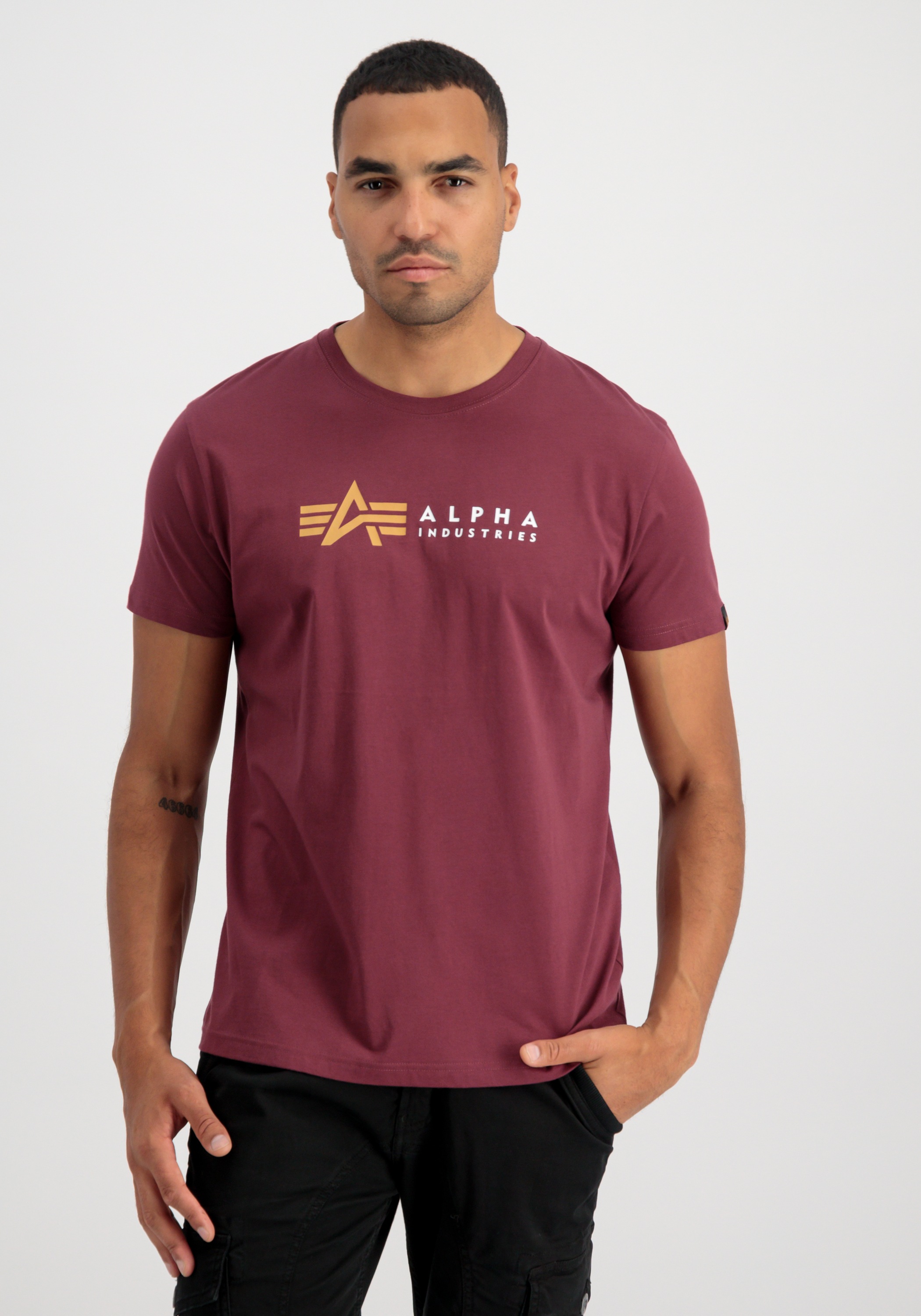 Alpha Industries T-Shirt "Alpha Industries Men - T-Shirts Alpha Label T" günstig online kaufen