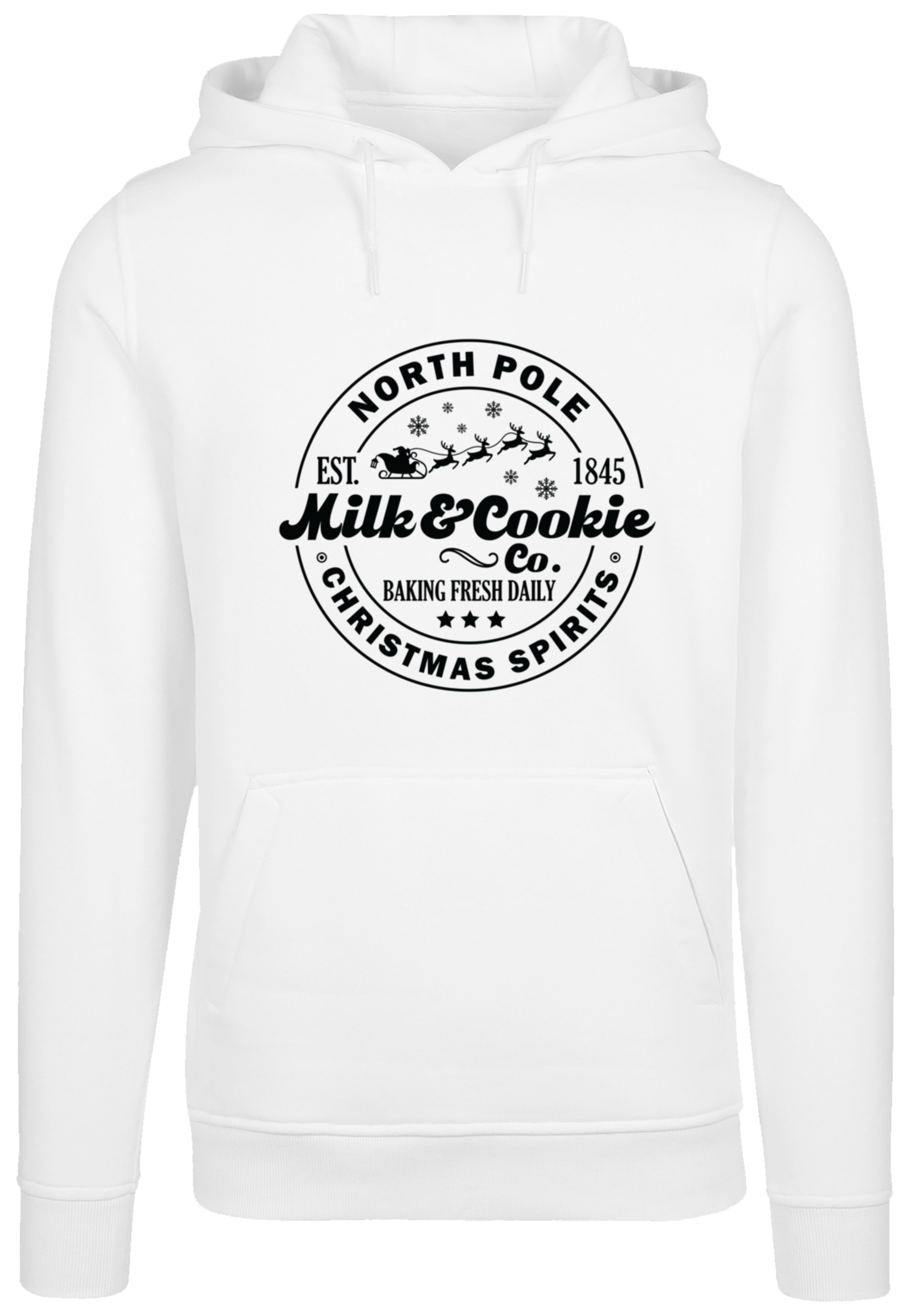 Kapuzenpullover »Milk and Cookie Bakery Retro Christmas Sign«, Premium Qualität