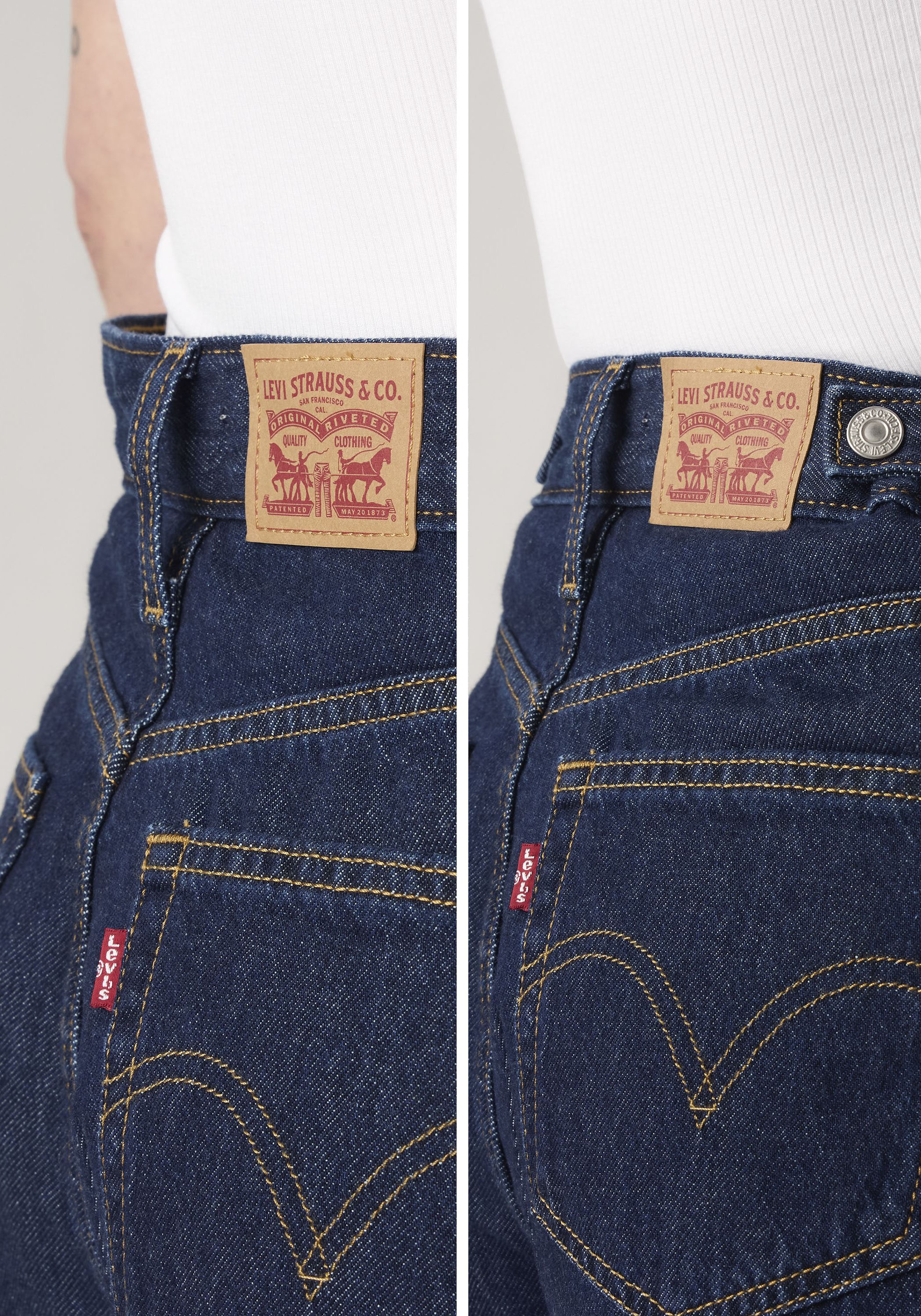 Levi's® Weite Jeans »CINCH BAGGY« Hohe Leibhöhe, weite Beinform
