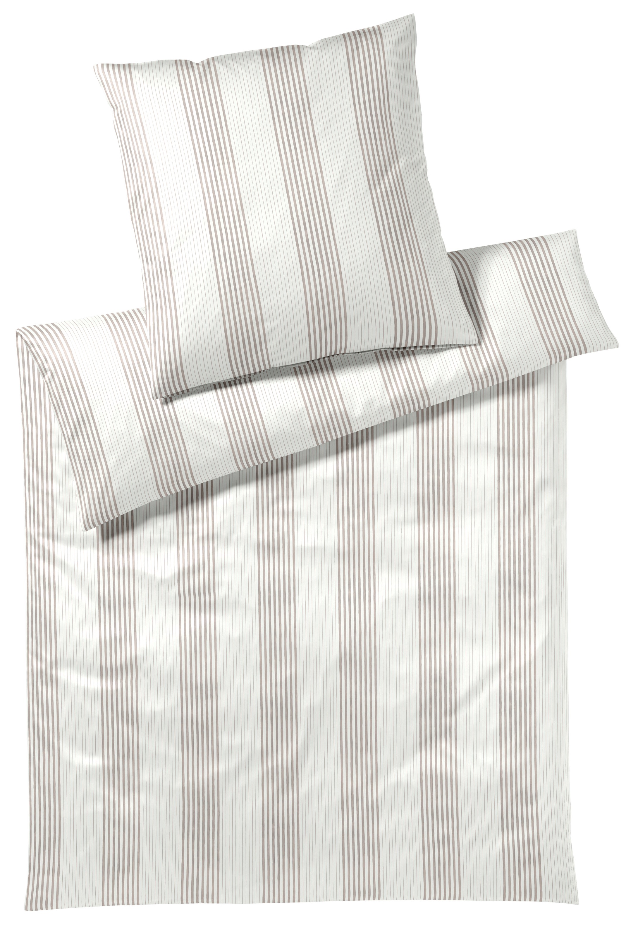 Elegante Bettwäsche "Capri" 2 Stk. tlg. angenehmes Hautgefühl günstig online kaufen
