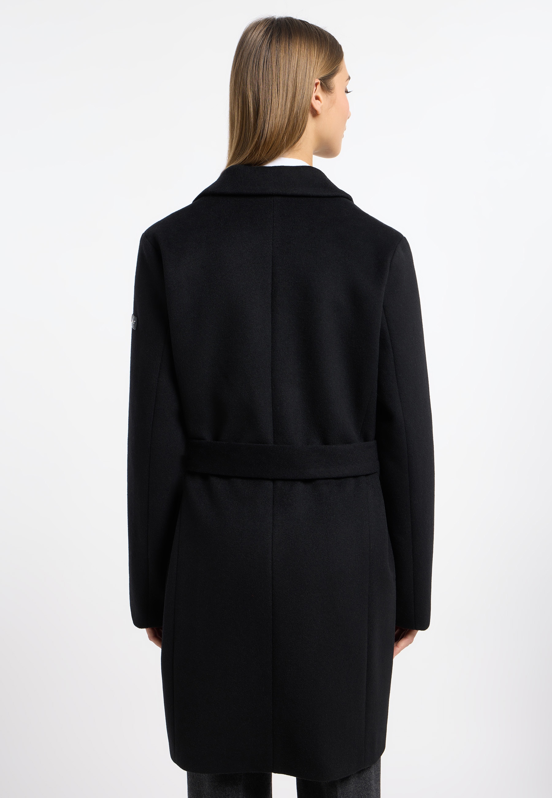 Frieda & Freddies Wollmantel Wool Coat / Chester mit Farb- und Materialkomb günstig online kaufen