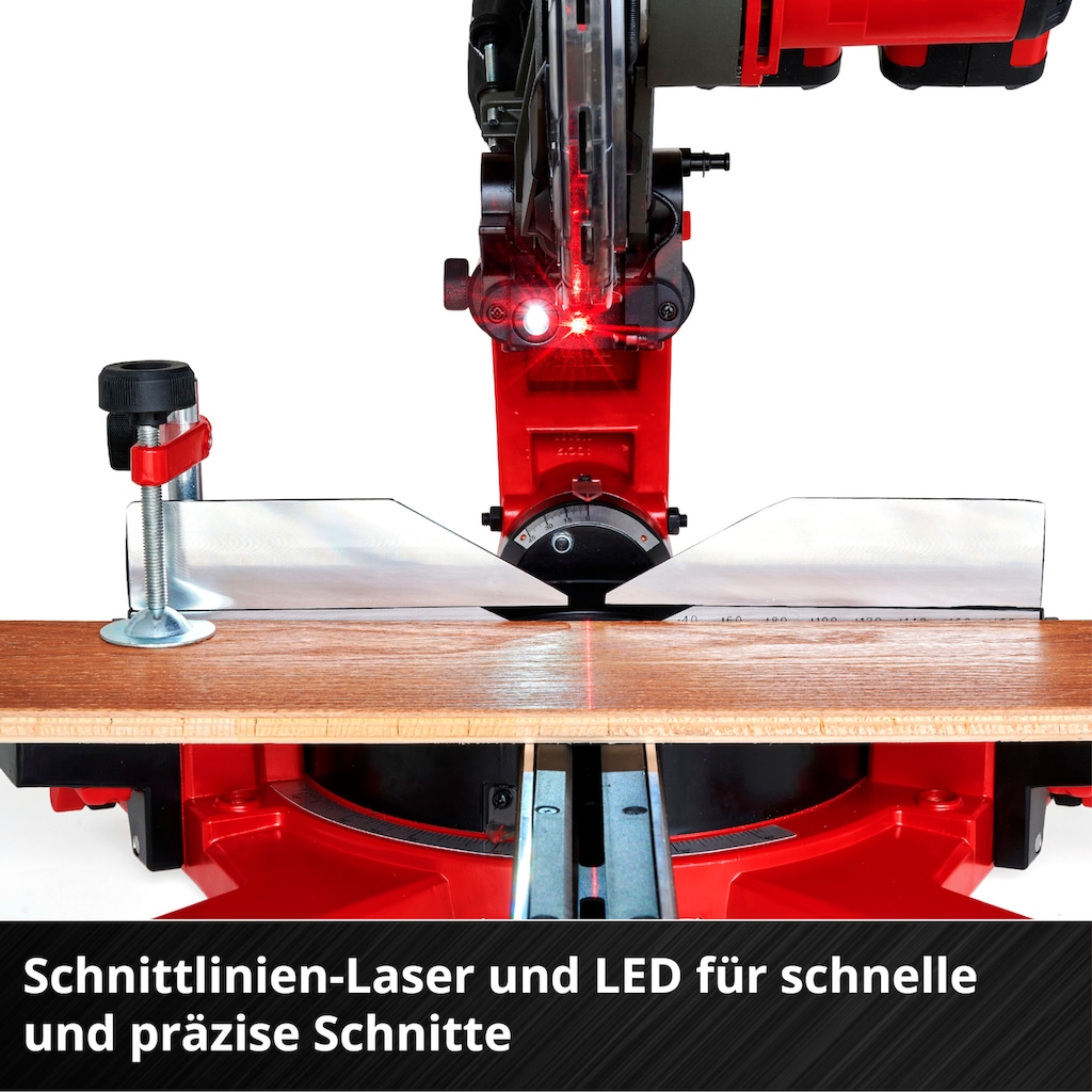 Einhell Kapp- und Gehrungssäge »TE-SM 36/10 L Li-Solo«, (Packung, 3 St.)