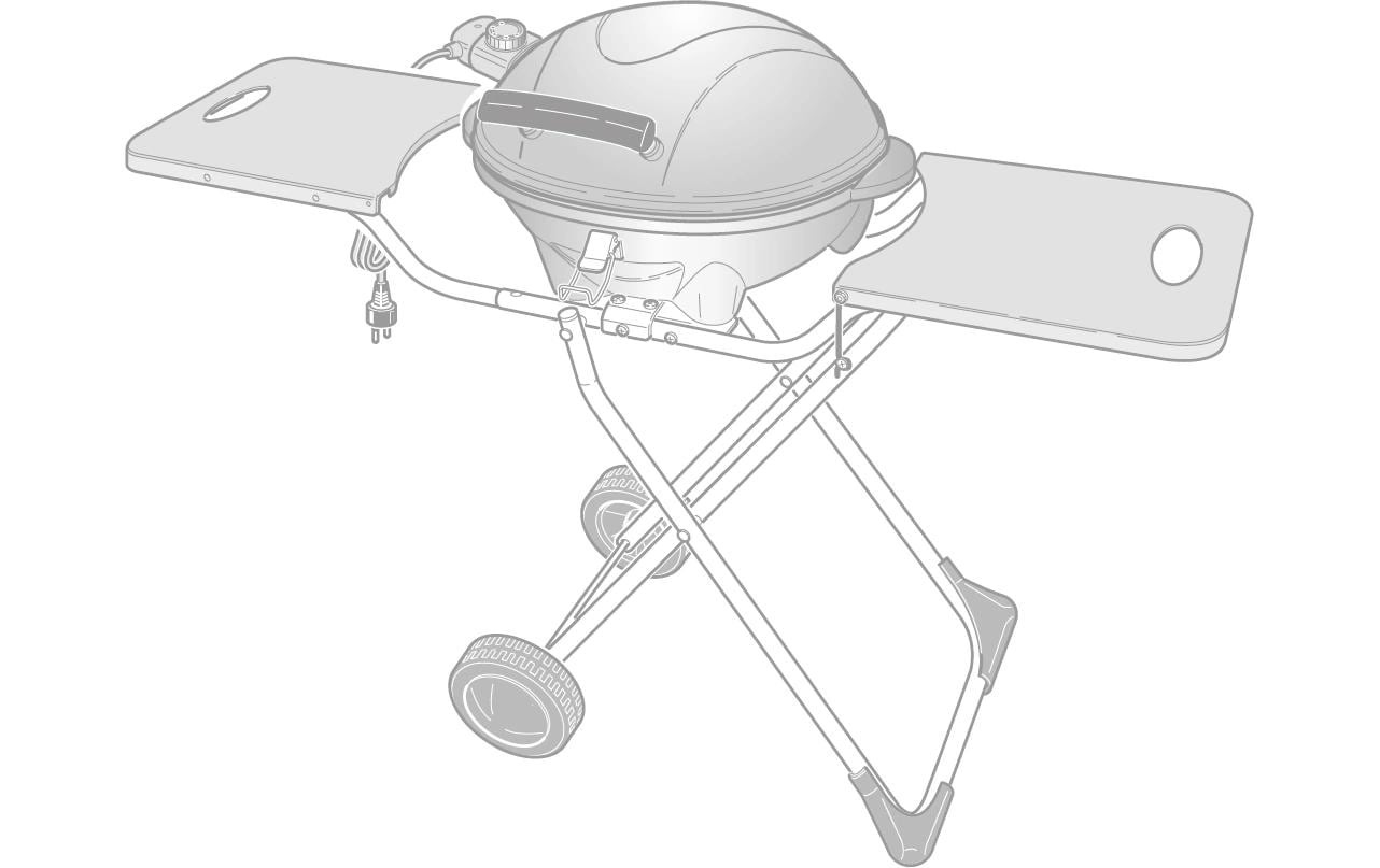 ohmex Elektro-Standgrill »OHM-GRIL-3660« 2400 W