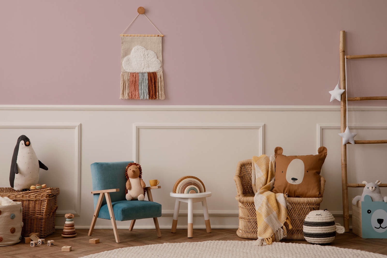 A.S. Création Wandfarbe »Premium Innenwandfarbe PURO Tuchmatt lovely rose« ideal für Wohnzimmer, Schlafzimmer, Flur und Küche, Farbwelt Rosa