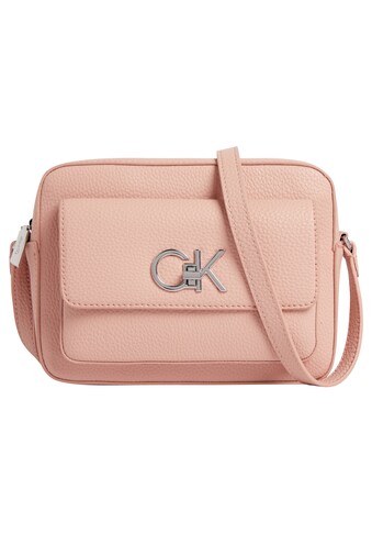 Calvin Klein Mini Bag »RE-LOCK CAMERA BAG W/FLAP PBL«, mit goldfarbenen Details kaufen