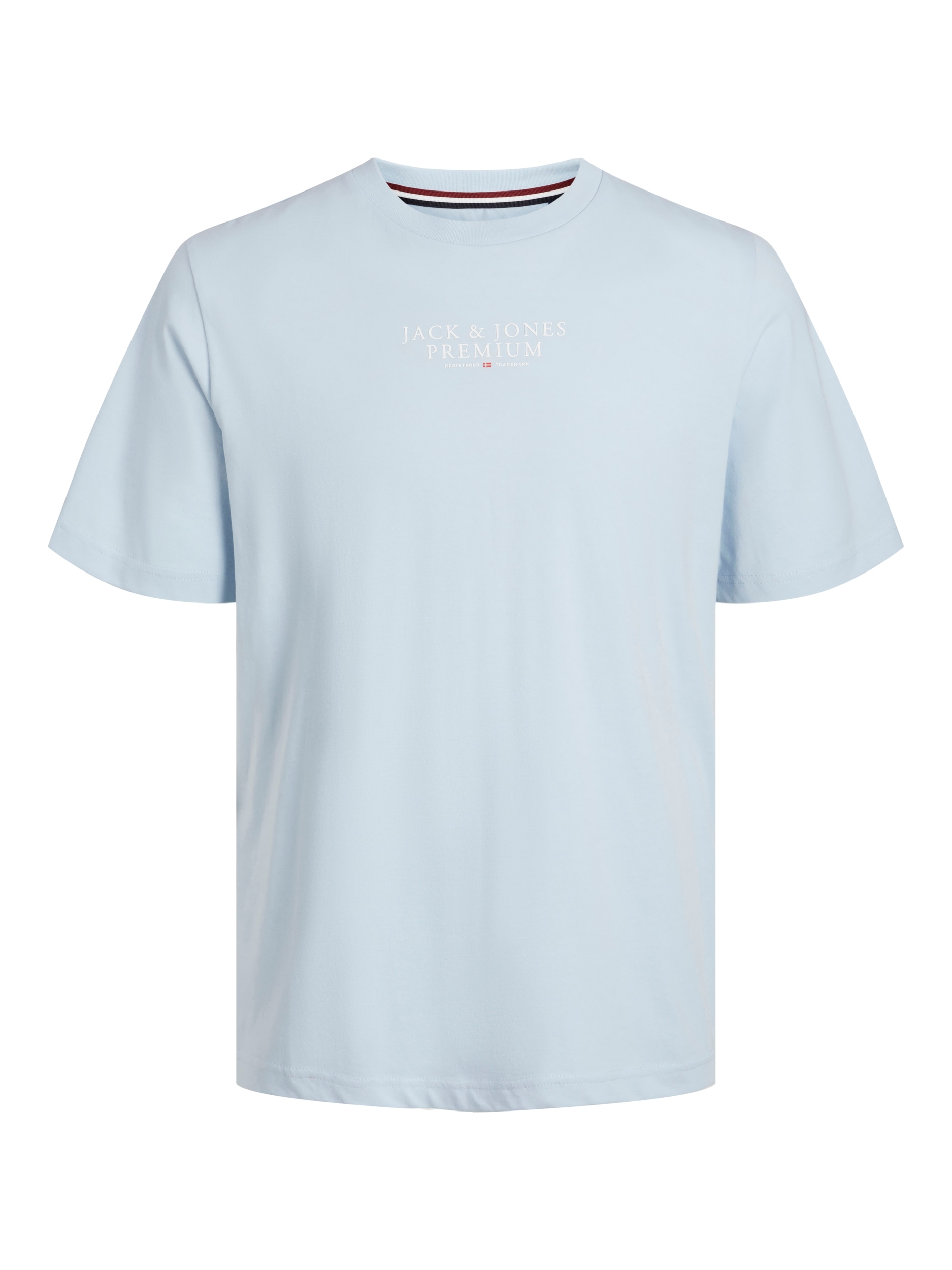 Jack & Jones Rundhalsshirt »JPRBLUARCHIE TEE CREW NECK« mit Logo Print