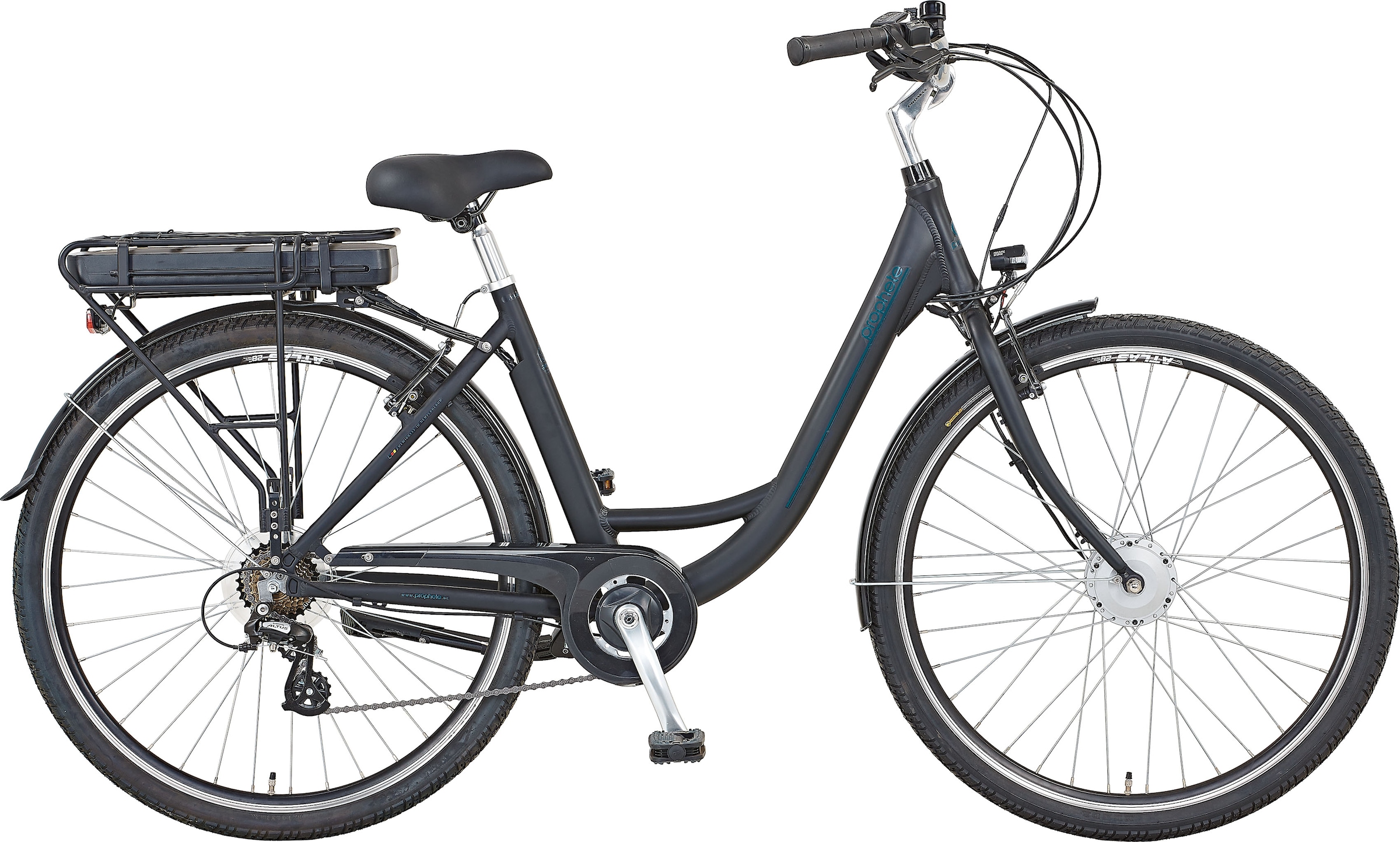 Prophete E-Bike »Prophete Geniesser e6000«, Shimano, Altus, Frontmotor 250 W, ebike Damen