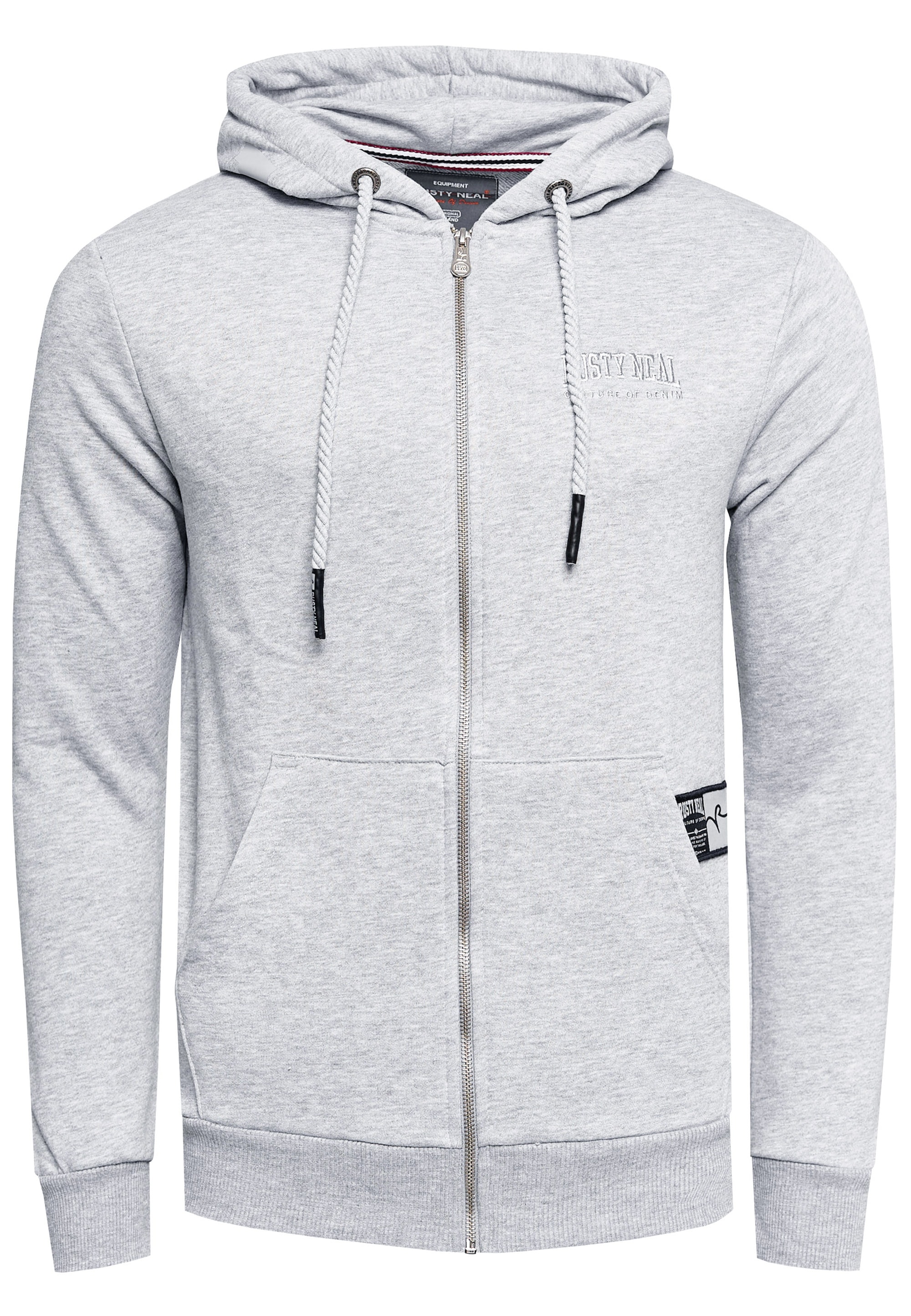 Rusty Neal Kapuzensweatshirt »Rusty Neal Sweater«, mit dicken Kordeln
