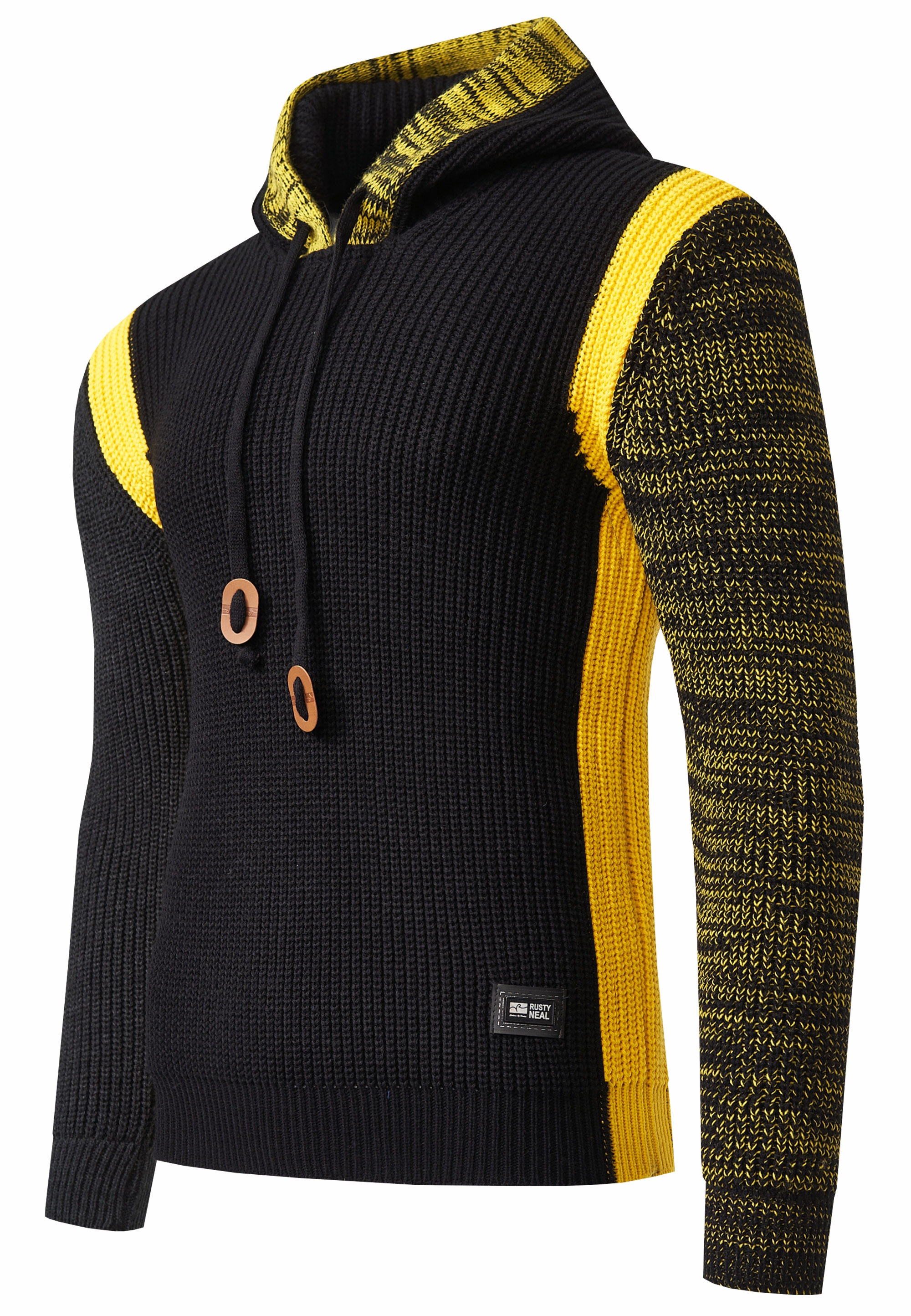 Rusty Neal Strickpullover, mit Kontrast-Details