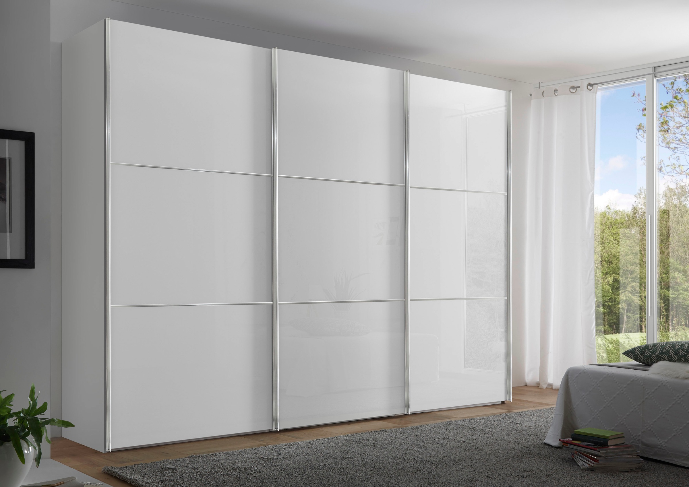 STAUD Schwebetürenschrank »Includo Glas, Made in Germany«