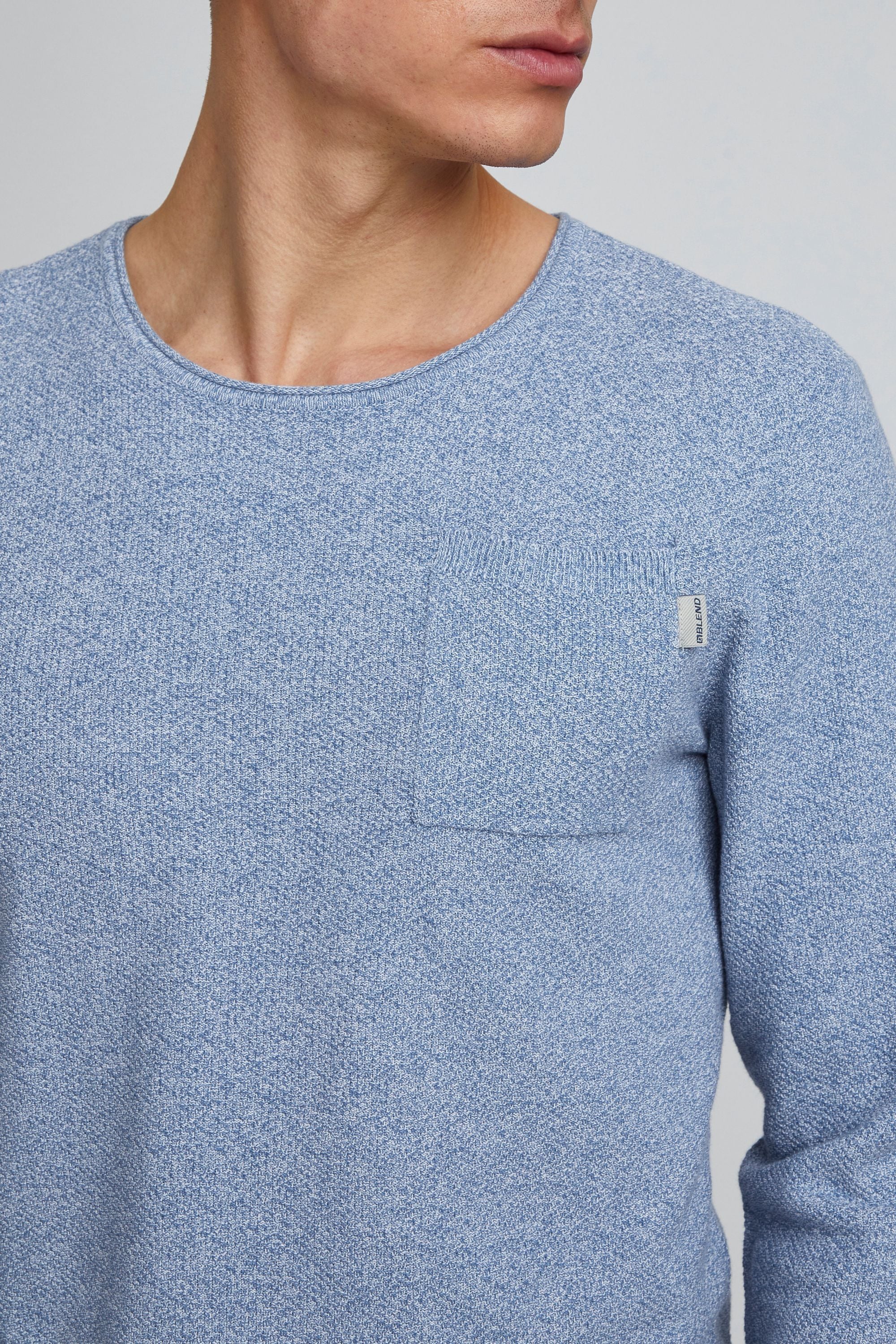 Blend Strickfleece-Pullover »Strickpullover bhpullover«