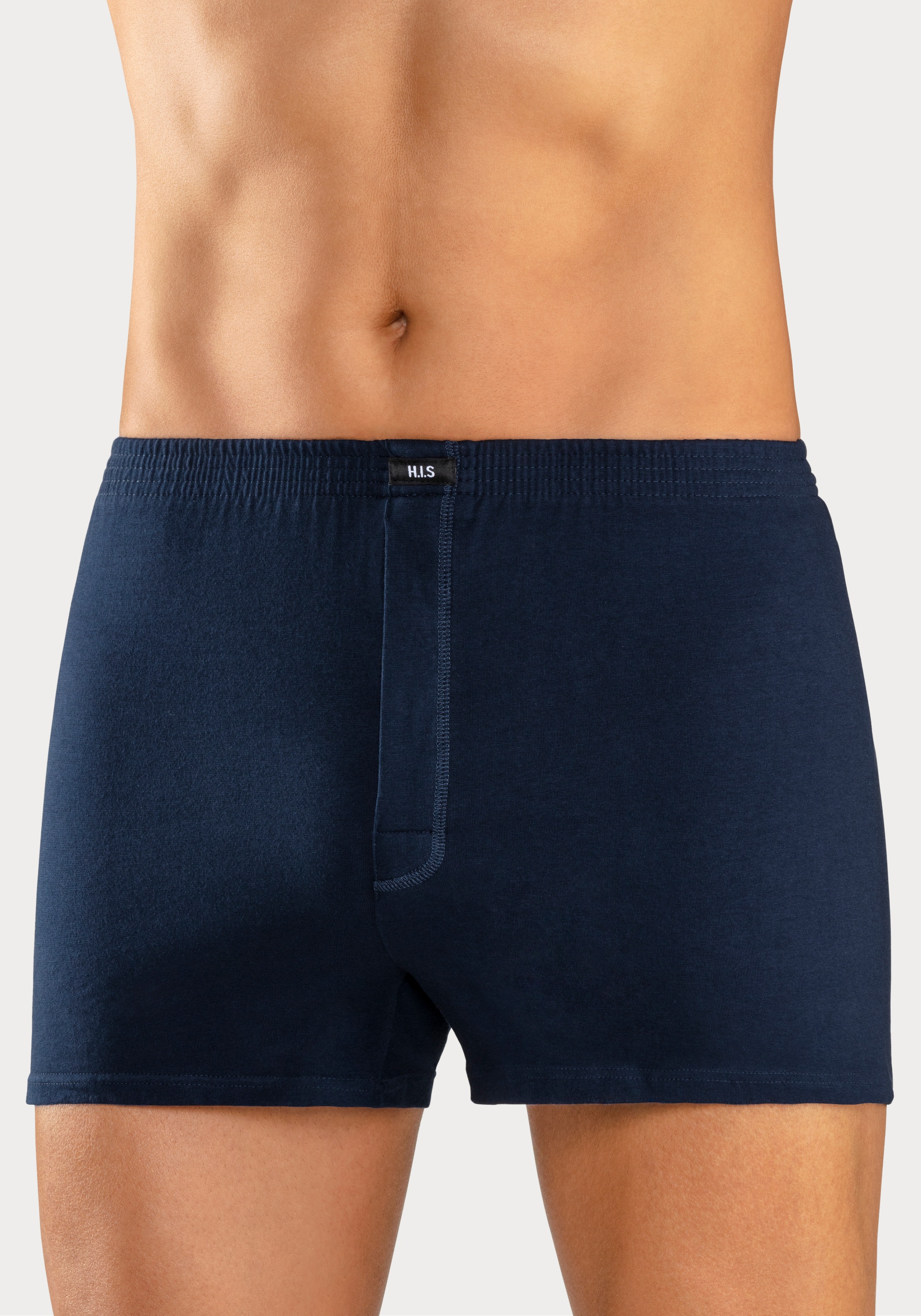H.I.S Weiter Boxer Packung, 2 Stk. tlg., aus weicher Single Jersey Ware günstig online kaufen