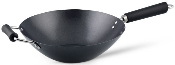 KEN HOM Wok "Excellence" Stahl 1 Stk. tlg. Ø 31 cm, Induktion