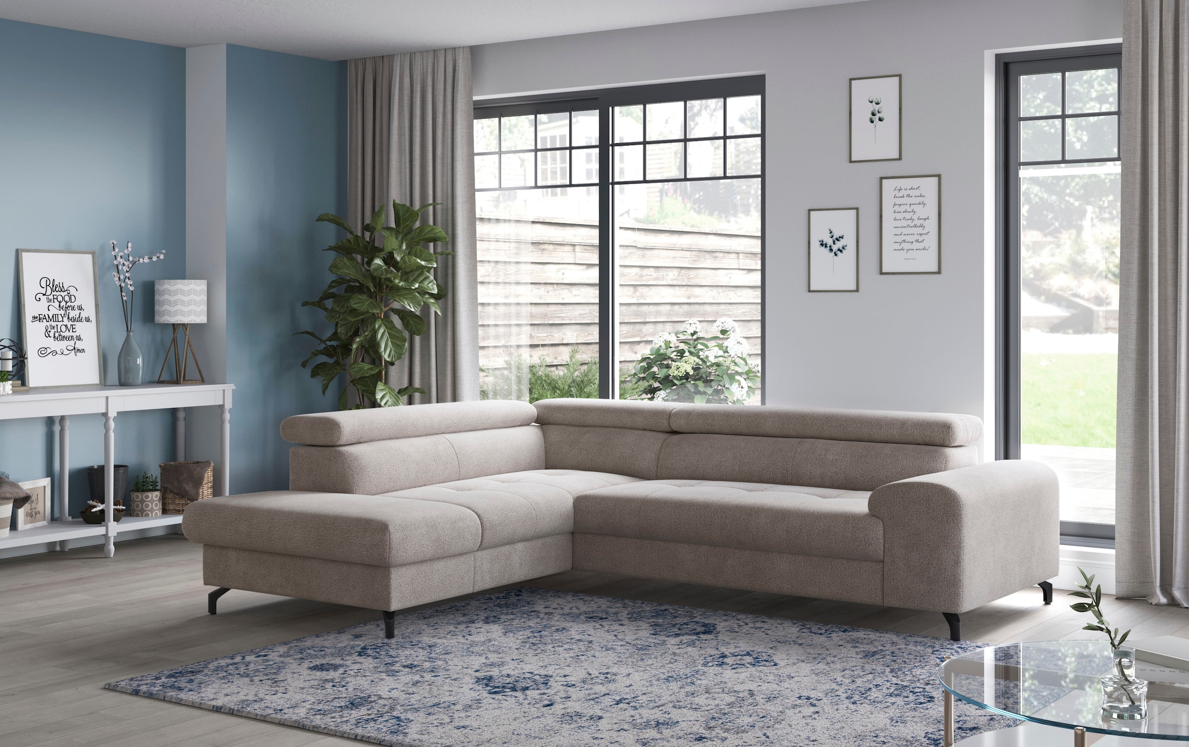 COTTA Ecksofa "Aura" günstig online kaufen
