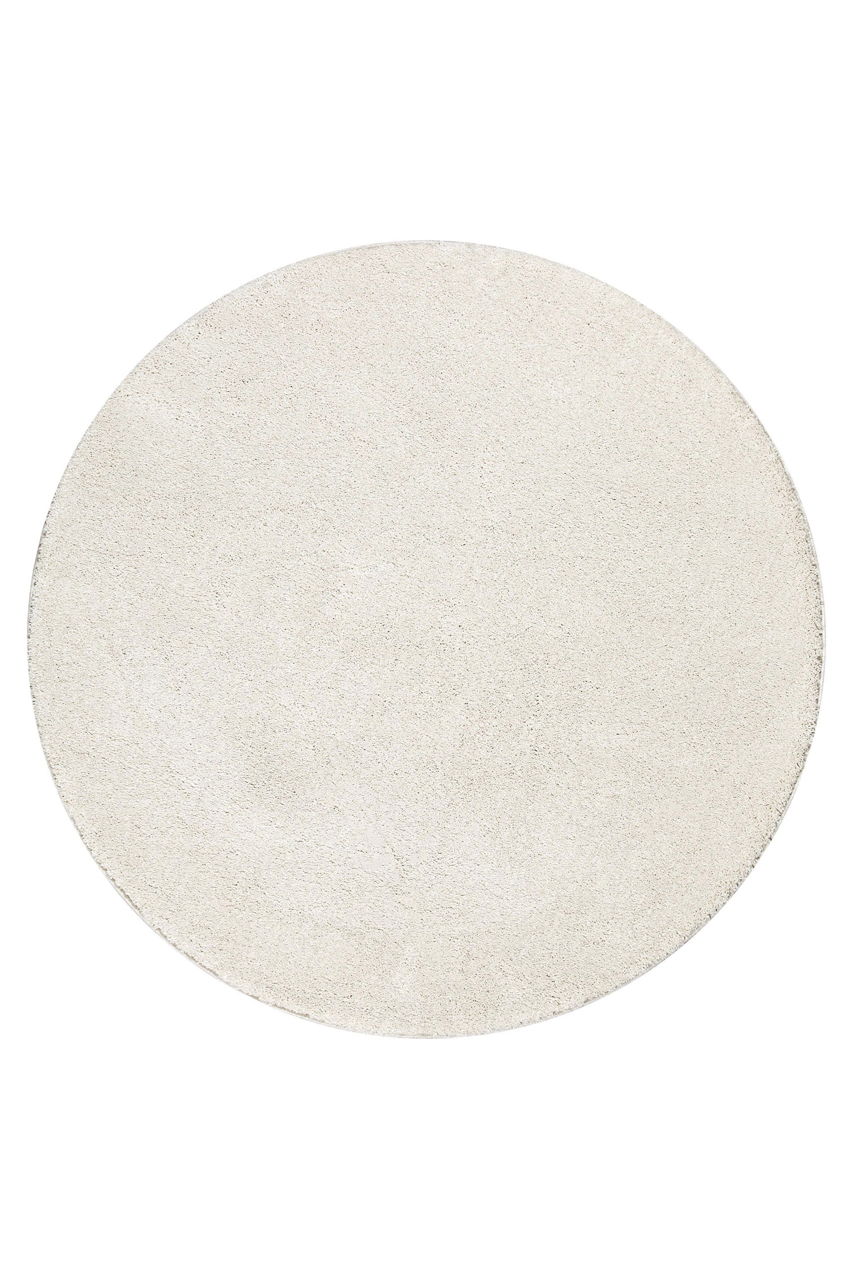 Hochflor-Teppich WECON HOME BASICS "Nova", beige (creme weiß), B:200cm H:25mm L:200cm, Polyester, Teppiche, Shaggy, gewebt, robust, Wohnzimmer, Schlafzimmer 3