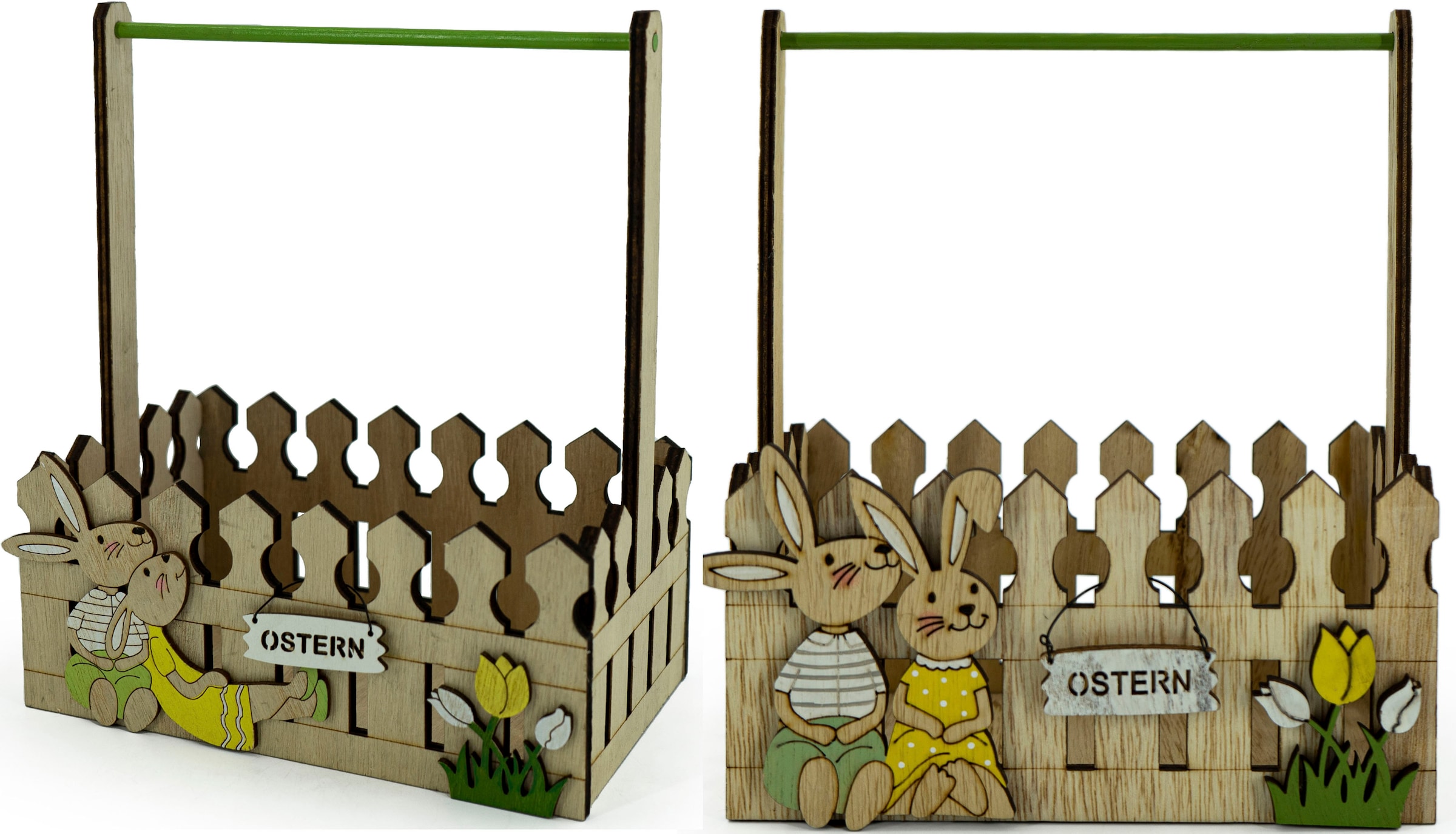 NOOR LIVING Osterfigur »Osterkörbchen«, aus Holz BAUR kaufen | Osterdekoration, Osterkorb