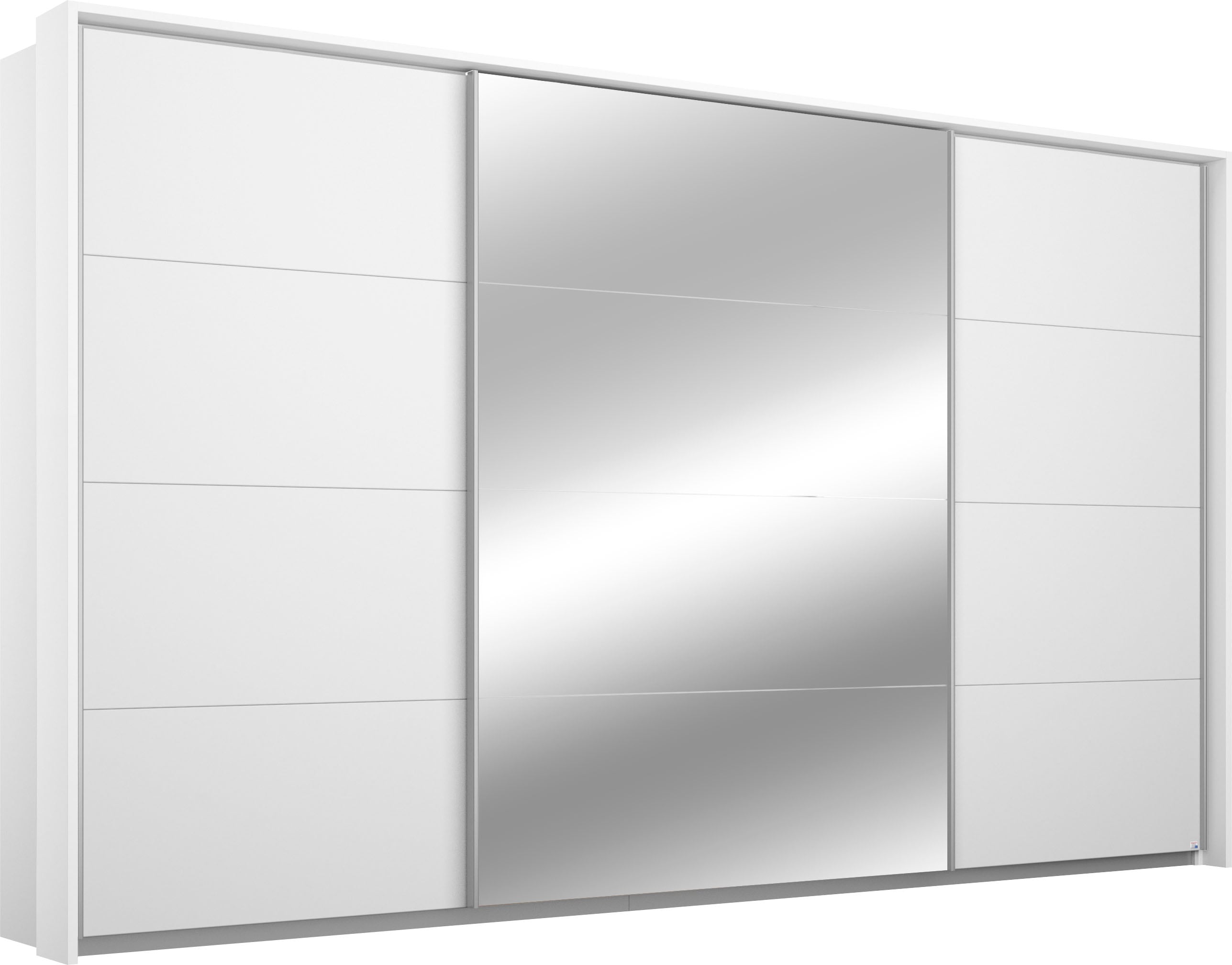 OTTO home Kleiderschrank "Mehrzweckschrank Aktenschrank Möbel Mietswohnung Schlafzimmer CORTONA" erhältlich in Breite 211/278/323/368 cm, Höhe: 214/233 cm, inkl. Passepartout und Zubehör, optionale Beleuchtung MADE IN GERMANY