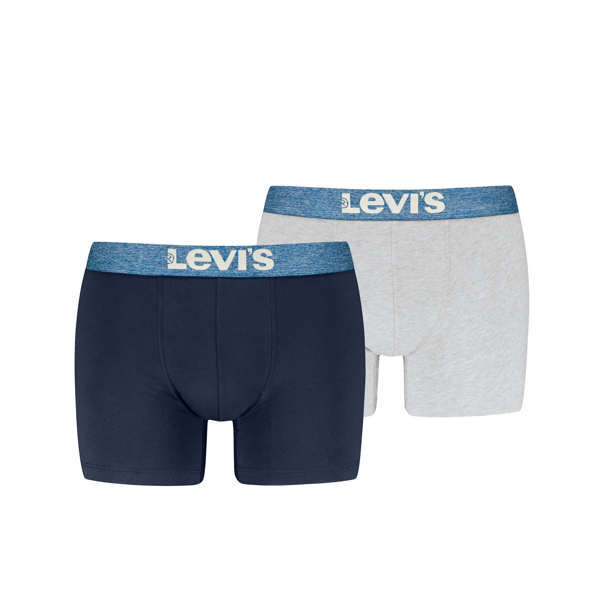 Levis Boxershorts "LEVIS MEN MEL WB BOXER BRIEF ORG CO 2P", (2er Pack), mit günstig online kaufen