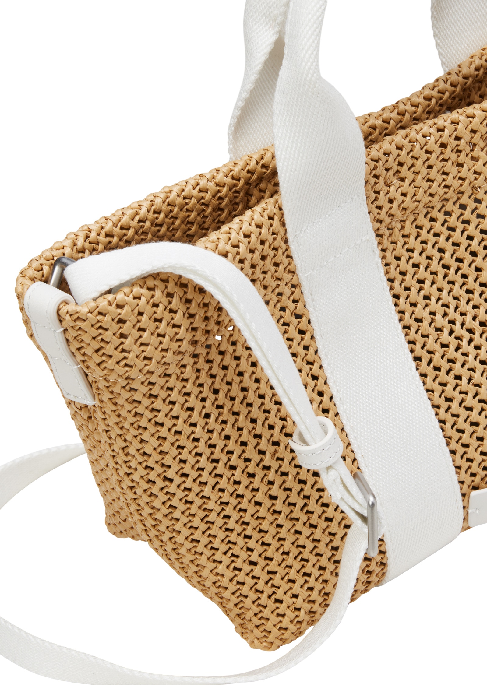 Marc O'Polo Umhängetasche »in Crochet-Raffia-Bast-Optik«