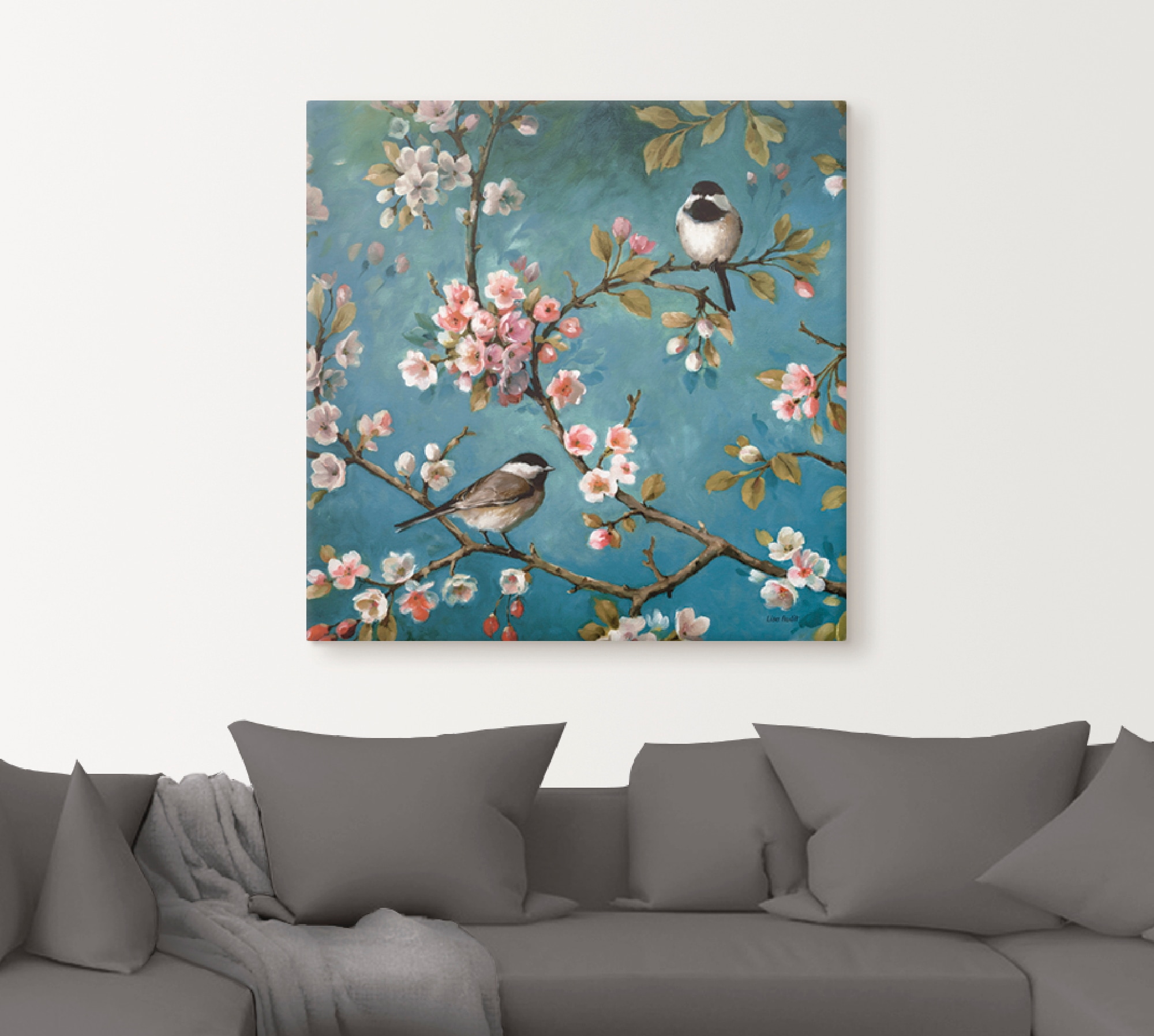 Artland Wandbild »Blüte II«, Blumen, (1 St.), als Leinwandbild, Poster in verschied. Größen