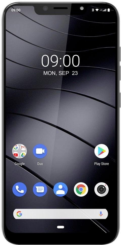 Gigaset Smartphone »GS195«, titanium grey, 15,7 cm/6,18 Zoll, 32 GB Speicherplatz, 13 MP Kamera, Made in Germany