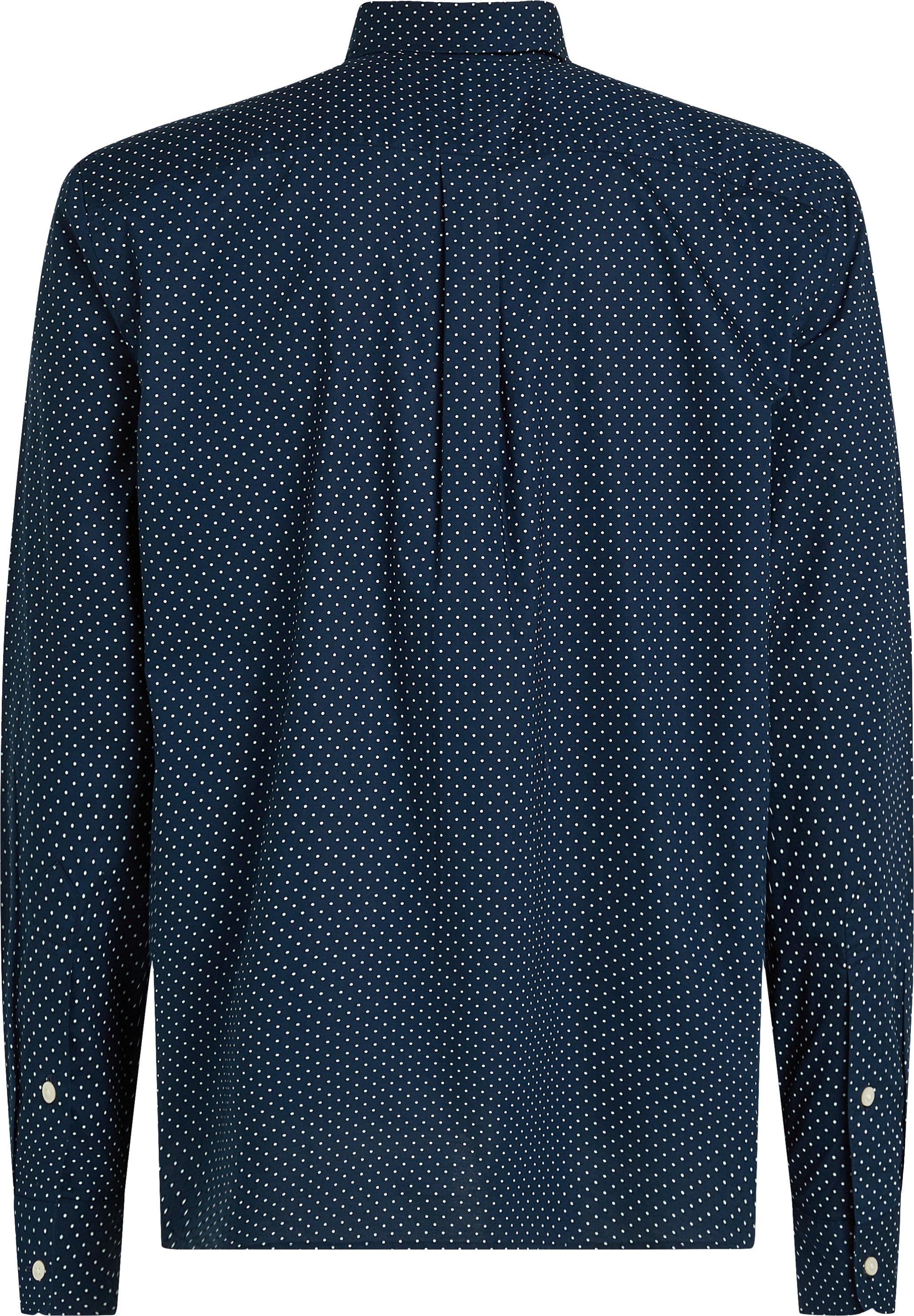 Tommy Hilfiger Businesshemd »FLEX POPLIN POLKA DOT RF SHIRT«, mit Punktprint