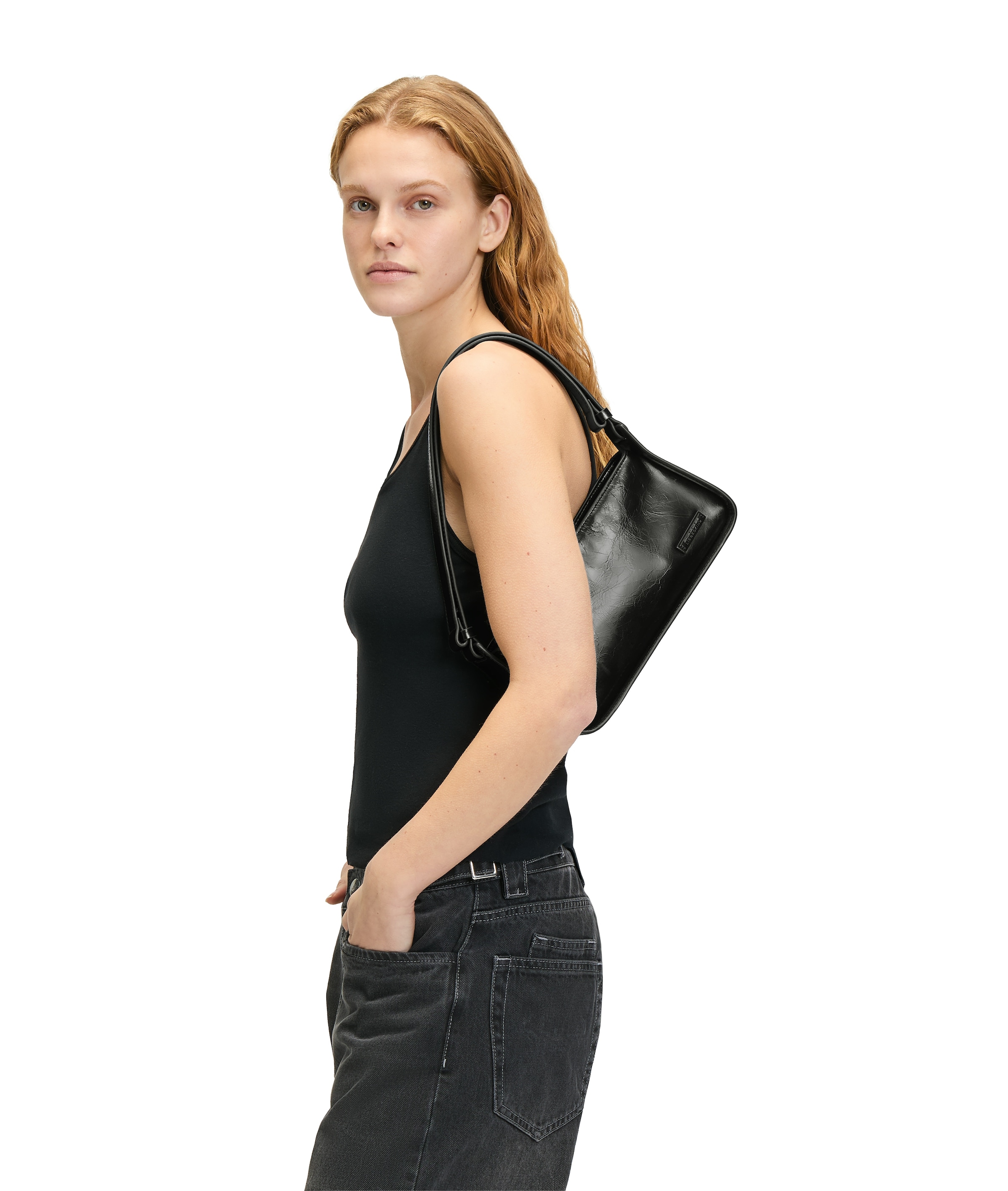 Liebeskind Berlin Umhängetasche »Crossbody S FRANZIS LACK DISTRESSED«